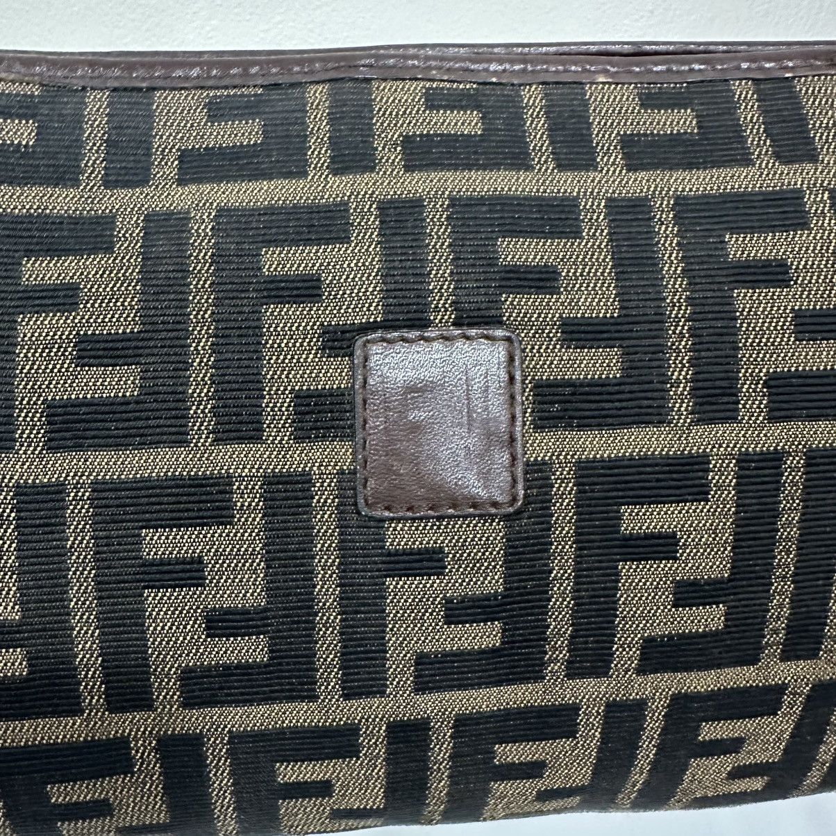 Fendi ‼️YES‼️ VINTAGE FENDI ZUCCA CLUTCH BAG Size ONE SIZE - 8 Thumbnail
