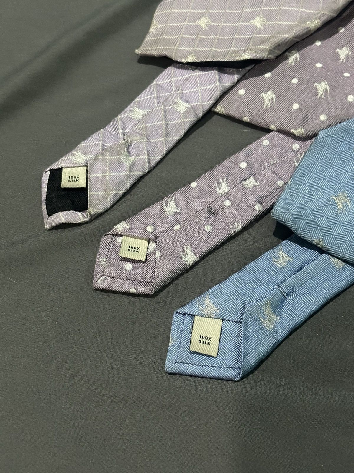 Burberry BURBERRY Silk Tie ITALY Size ONE SIZE - 2 Thumbnail