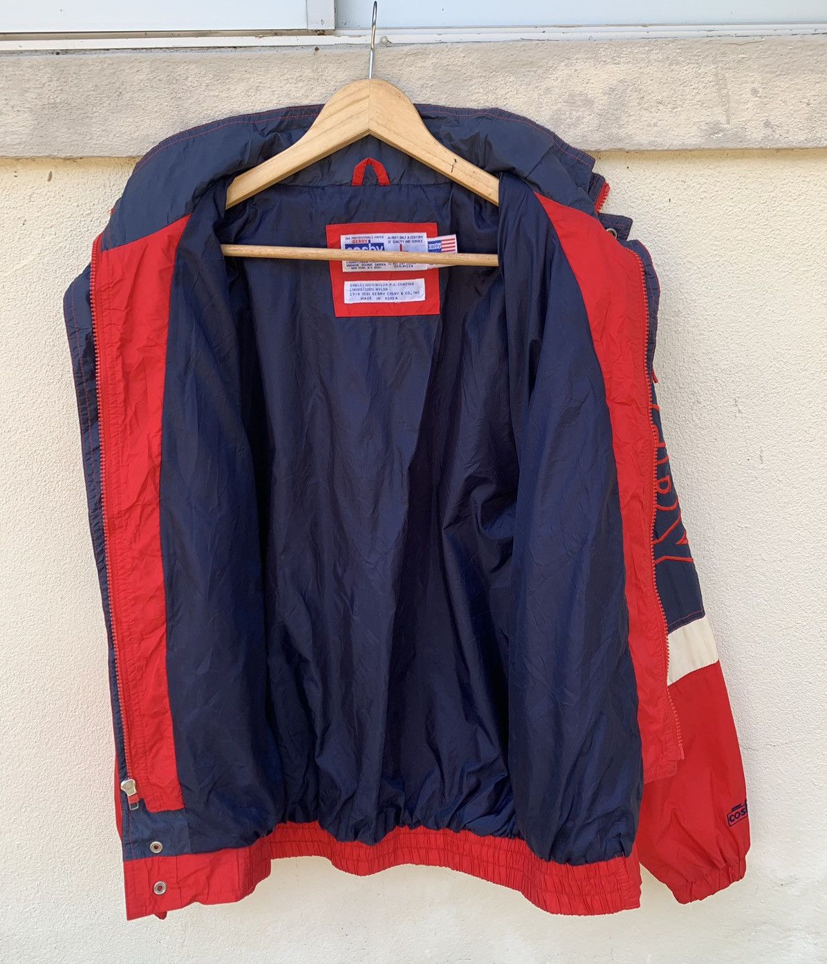 Japanese Brand Gerry Cosby New York Big Logo Jacket Size US L / EU 52-54 / 3 - 16 Thumbnail
