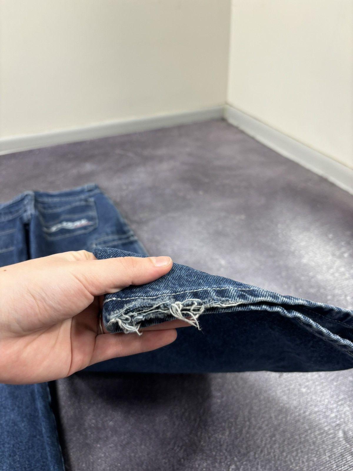 Other Vintage Bronx Clothing Y2K Skate Hype Blue Denim Baggy Jeans Size US 28 / EU 44 - 4 Thumbnail