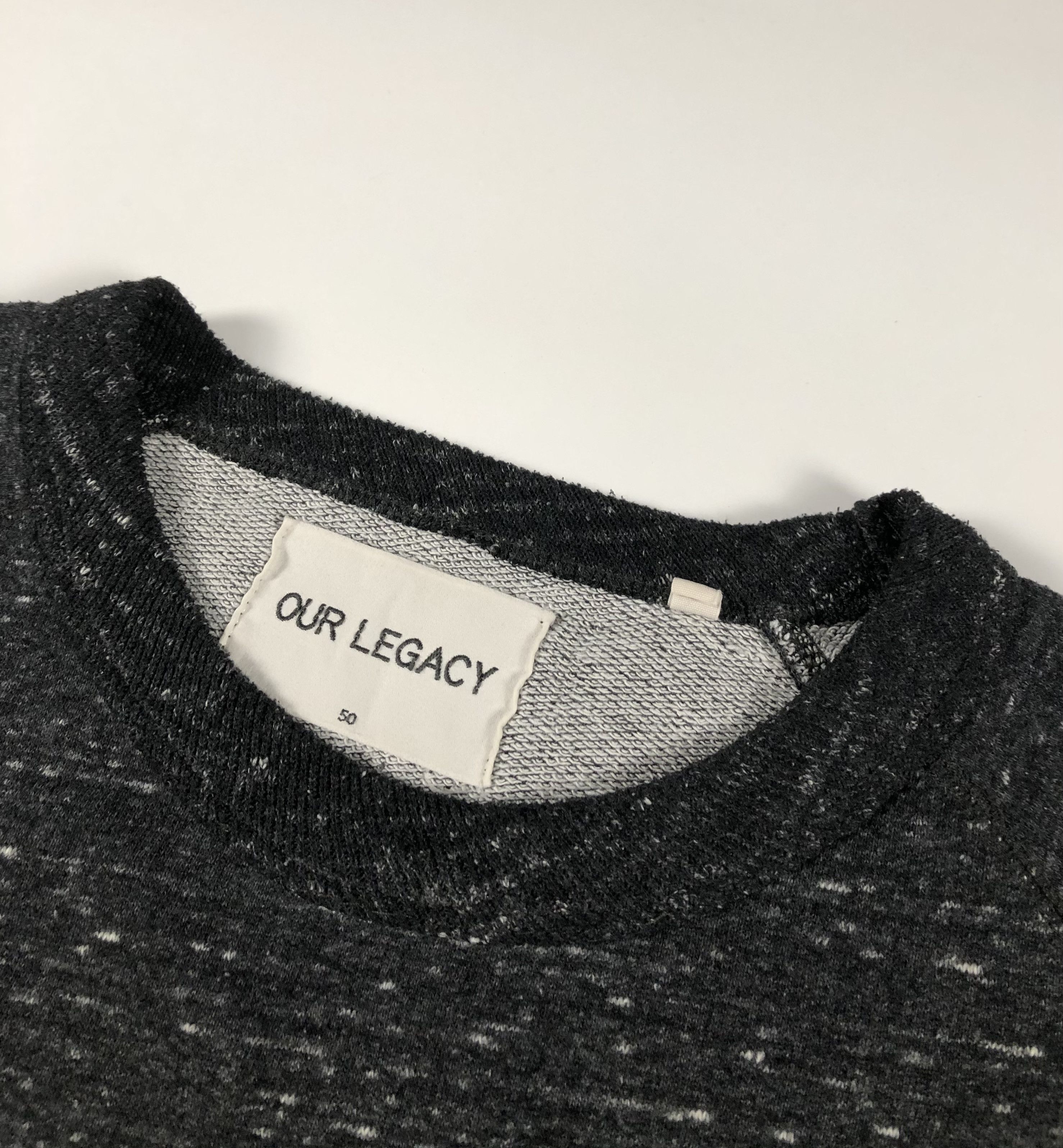 Our Legacy Our Legacy Grey Bucle Crewneck Sweatshirt Size US M / EU 48-50 / 2 - 3 Thumbnail