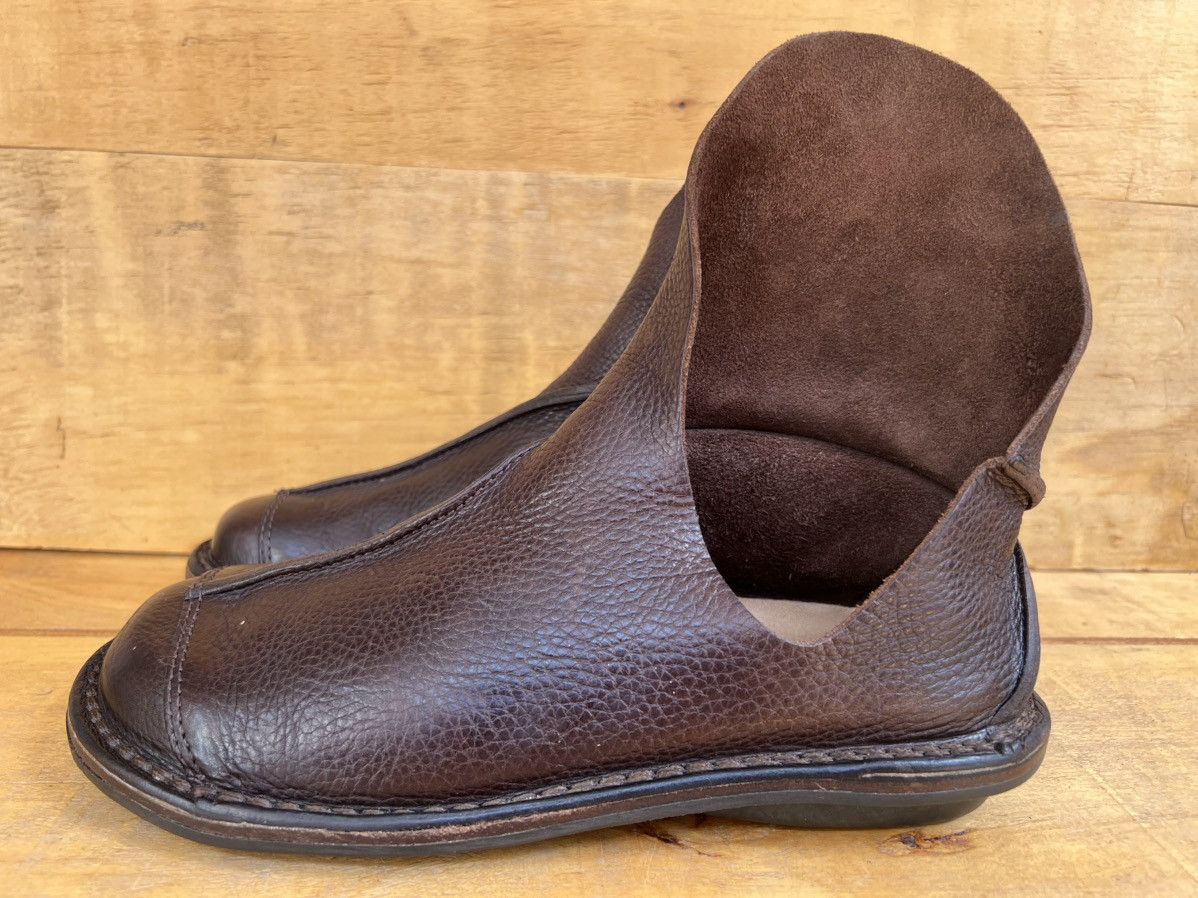Trippen Trippen Leather Women's Brown Flat Shoes Size EU 38 / US 7 Size US 8 / IT 38 - 4 Thumbnail