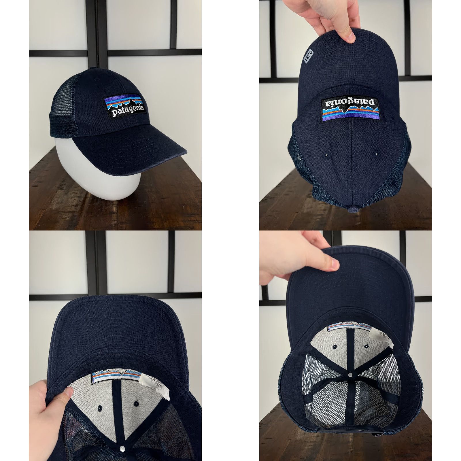 Patagonia Patagonia Hat Cap Snap Back Adult One Size Blue Trucker Hat Patagonia Men One Size Blue Outdoor Sports Fish Camp Size ONE SIZE - 8 Thumbnail