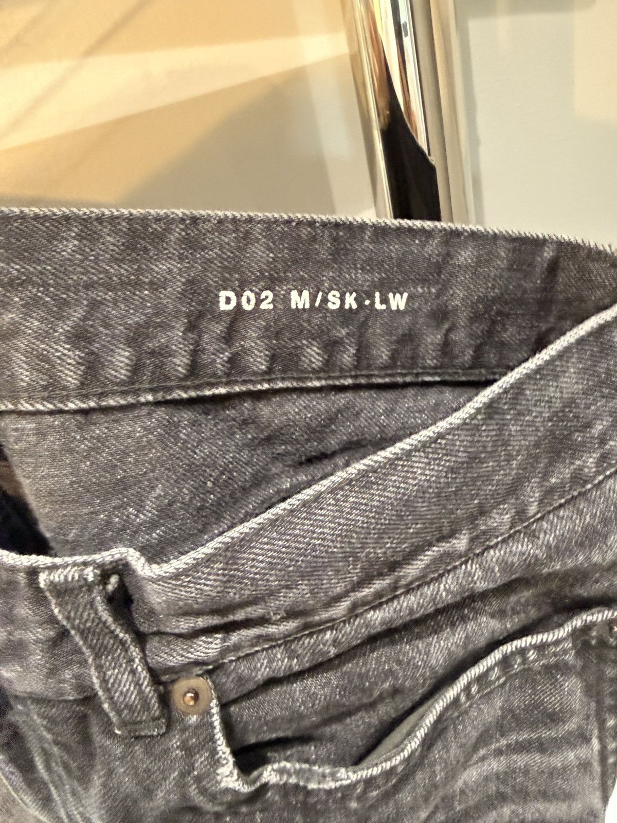 Saint Laurent Paris Hedi Era D02 M/SK - LW Skinny Jeans Size US 31 - 7 Thumbnail