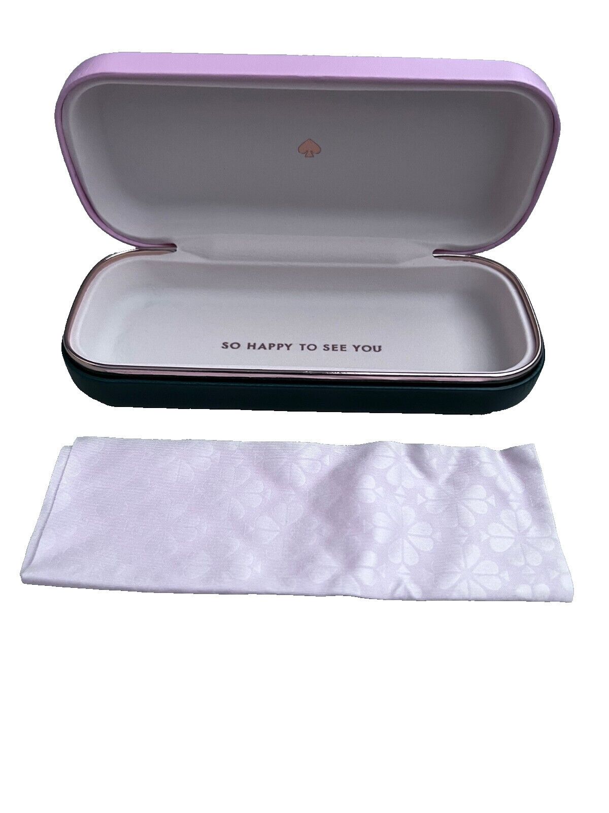Kate Spade Kate Spade Sunglass Eye Glasses Hard Case Pink / Green Size ONE SIZE - 2 Thumbnail