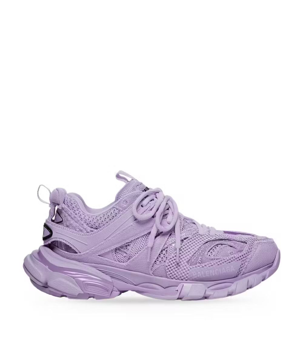 o1w1db11123 Track Sneaker In Full Mesh in Light Purple
