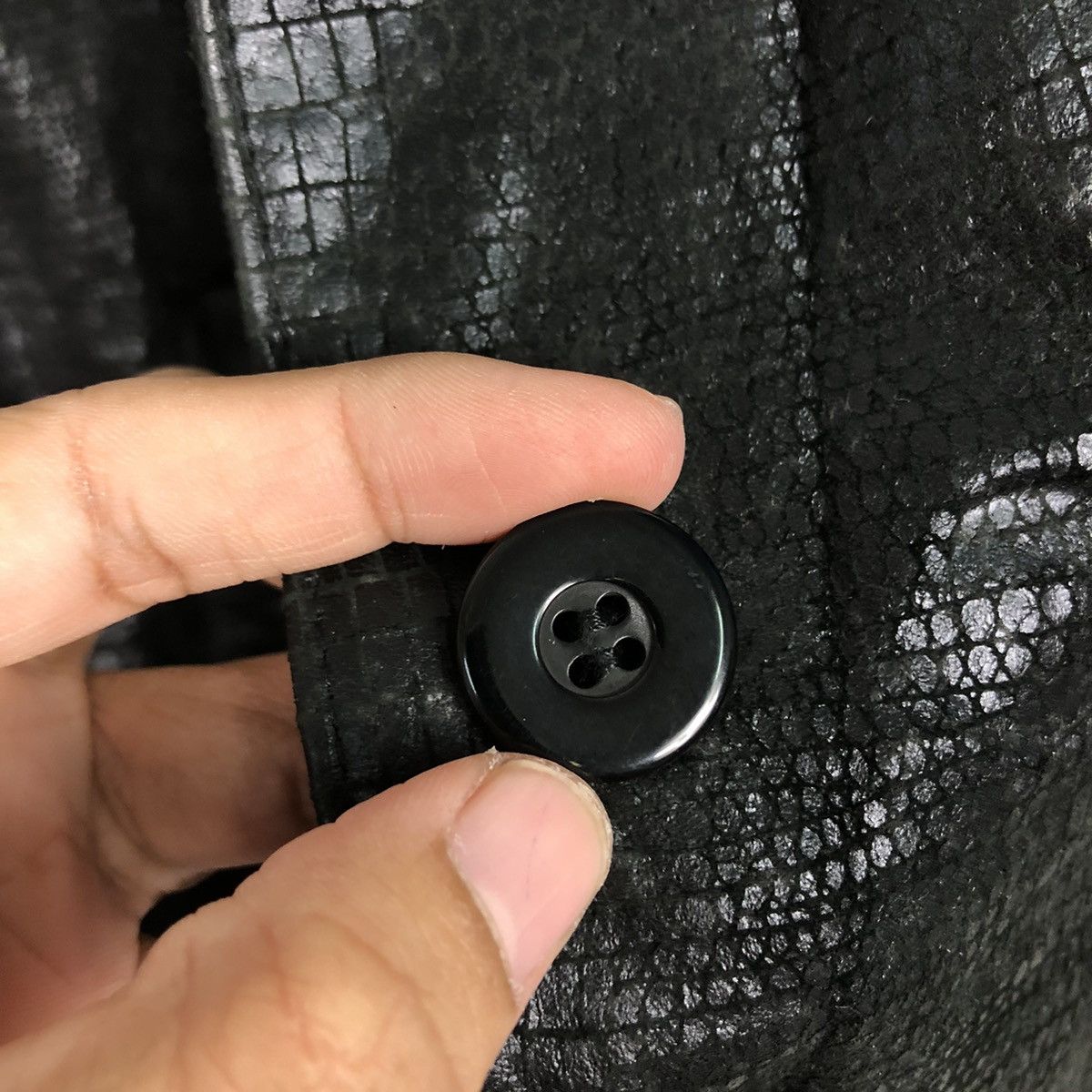 Japanese Brand 📌Vintage Biker Leather Jacket Captious Person Issey Miyake Size US L / EU 52-54 / 3 - 17 Thumbnail