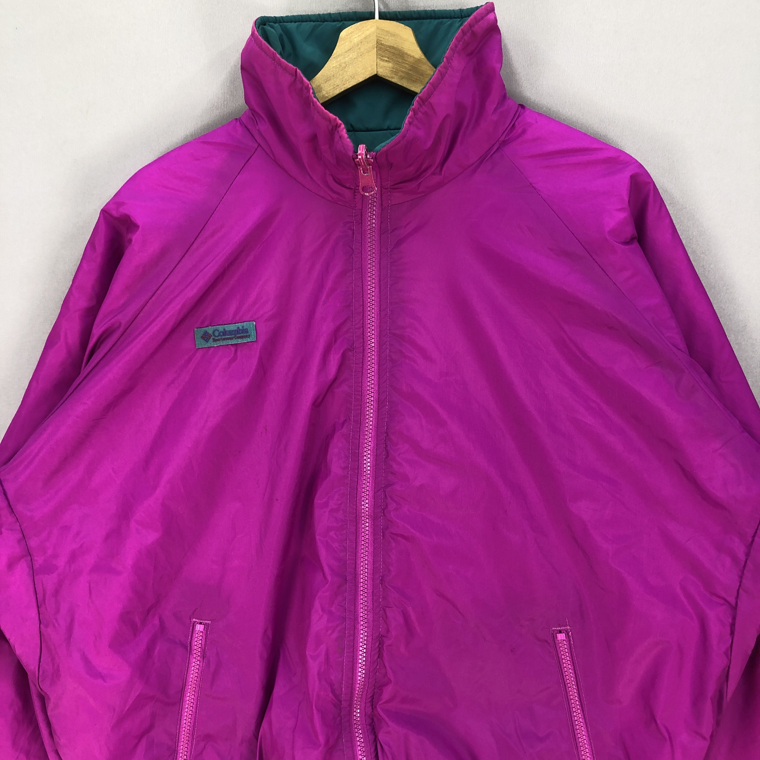 Columbia × Vintage Vintage Columbia Thinsulate 3M Reversible Zip-up Jackets Size US XXL / EU 58 / 5 - 4 Thumbnail