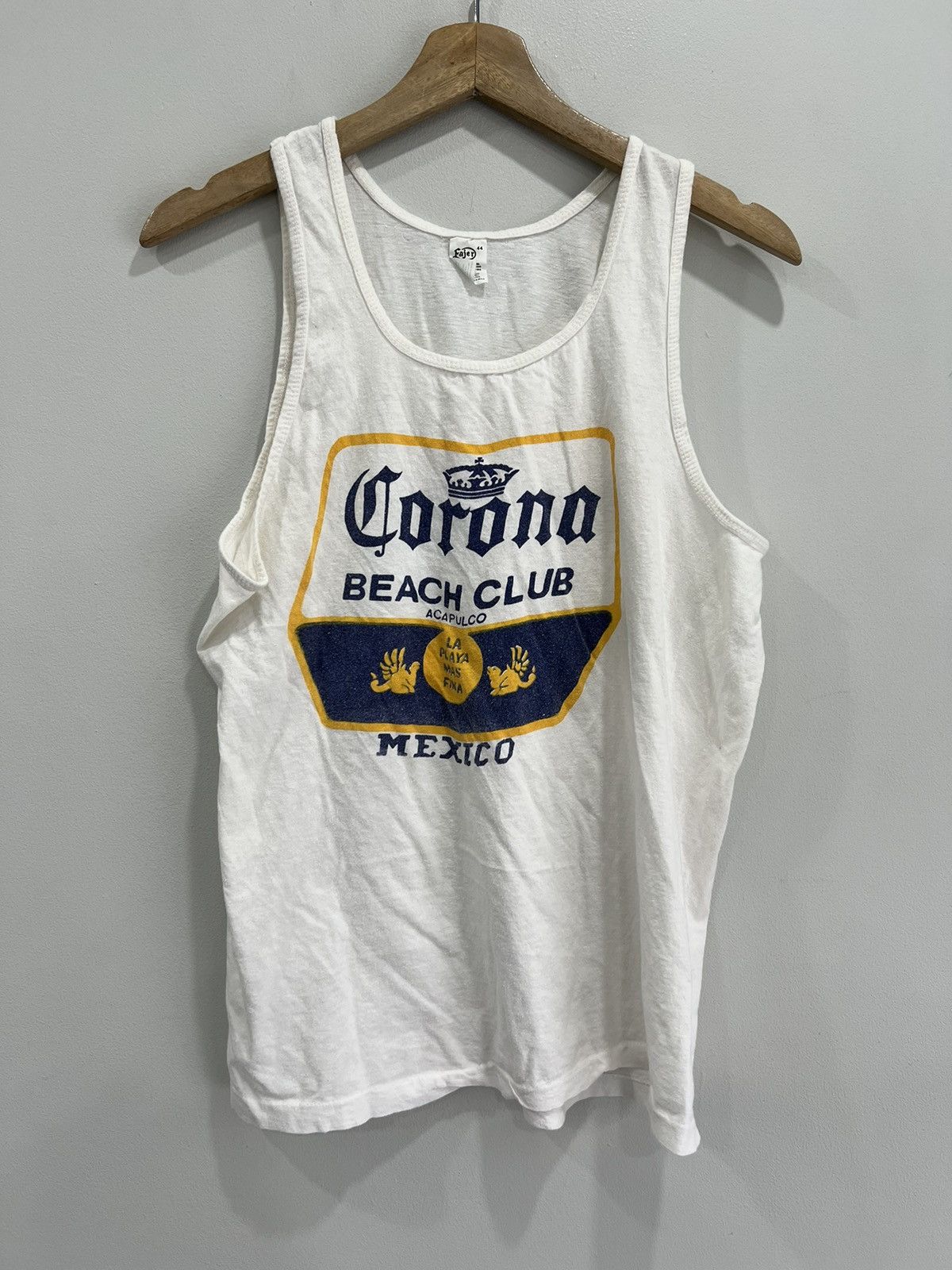 Vintage Vintage Corona Beer Tank Too Shirt sleeveless bud budwesier Size US L / EU 52-54 / 3 - 1 Thumbnail