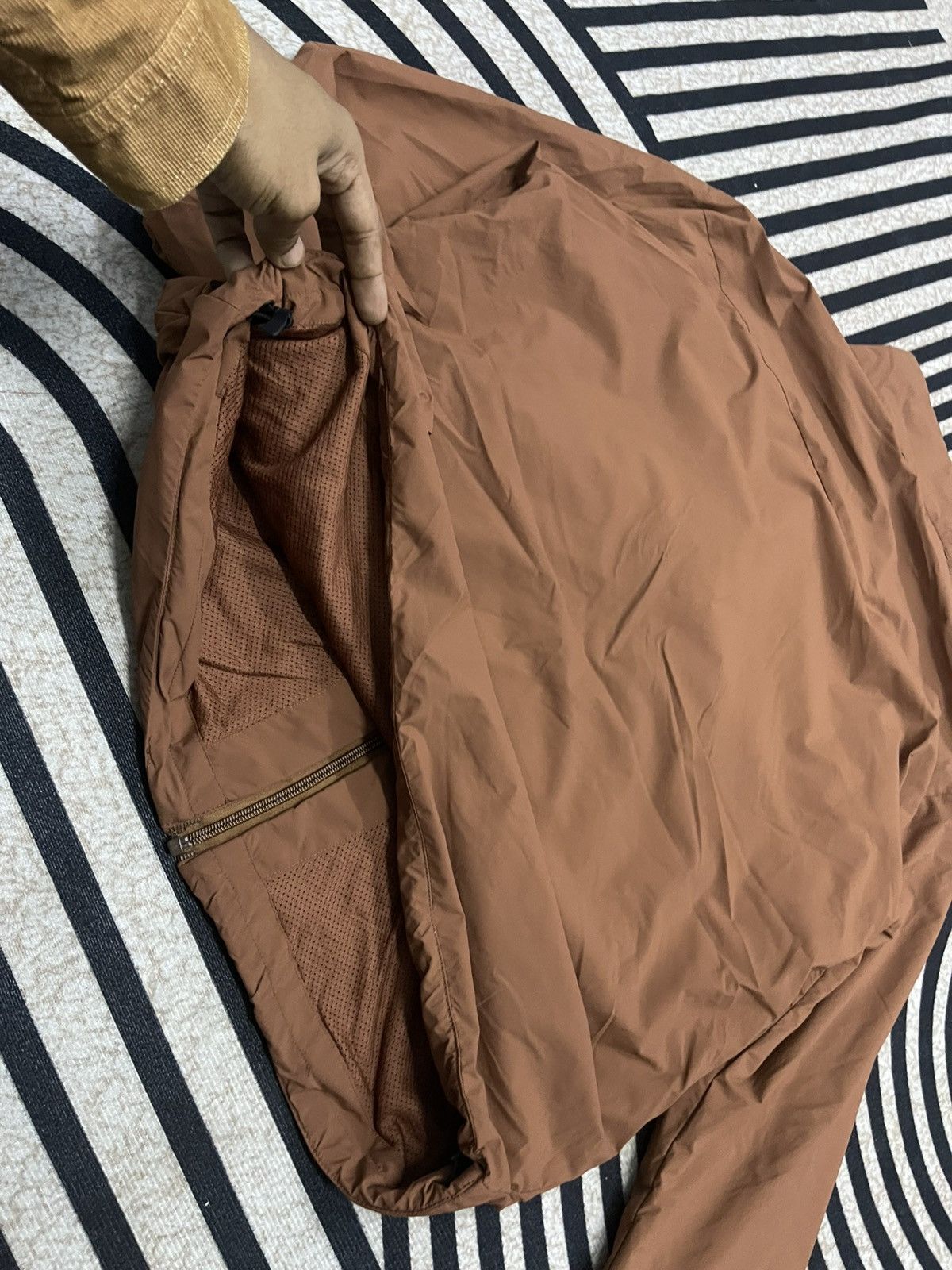 Snow Peak 2000s SNOW PEAK 2L OCTA JACKET NYLON BROWN S Size US S / EU 44-46 / 1 - 17 Thumbnail