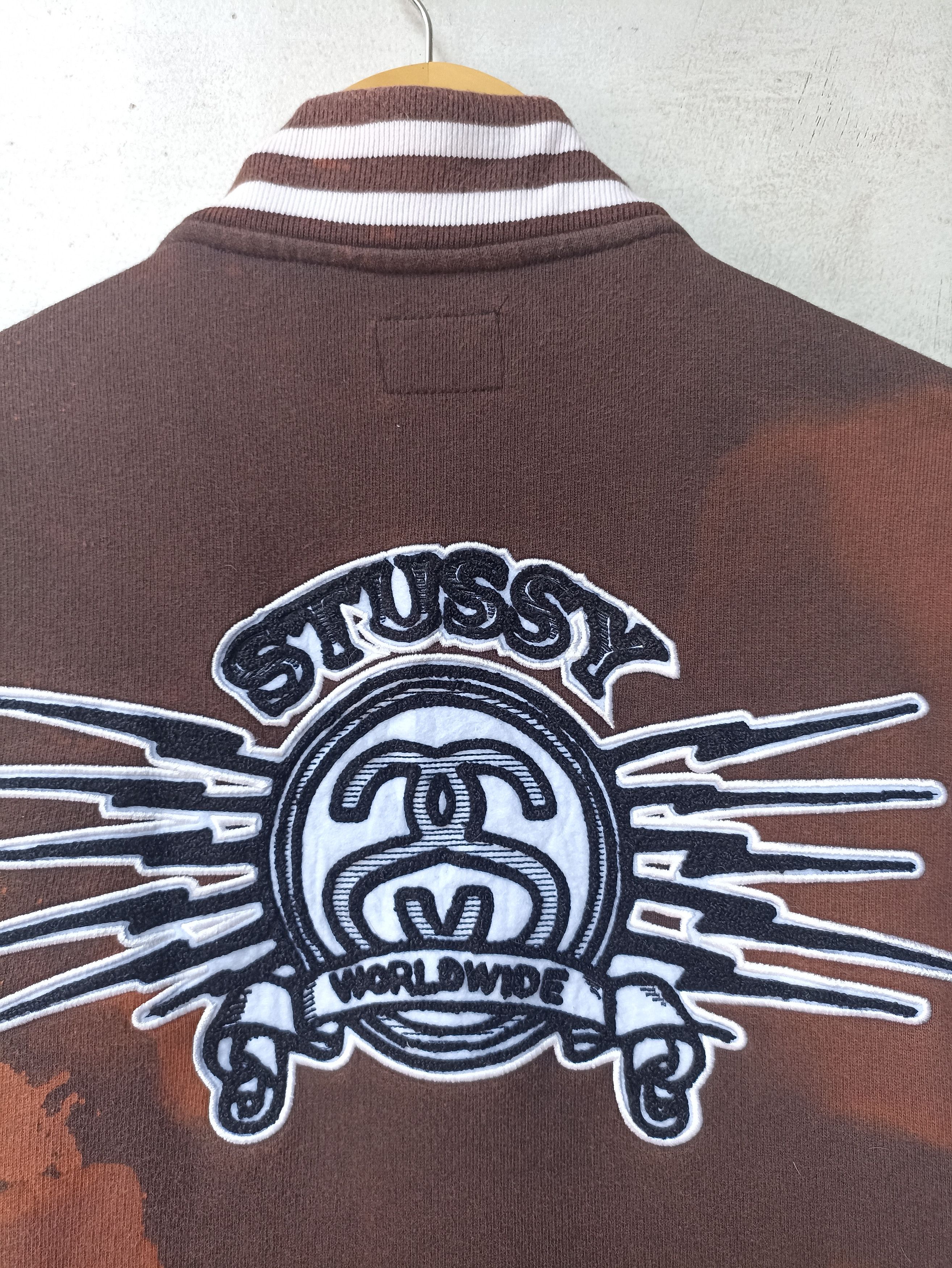 Stussy Stussy sweater Varsity design cotton tye dye Size US M / EU 48-50 / 2 - 8 Thumbnail