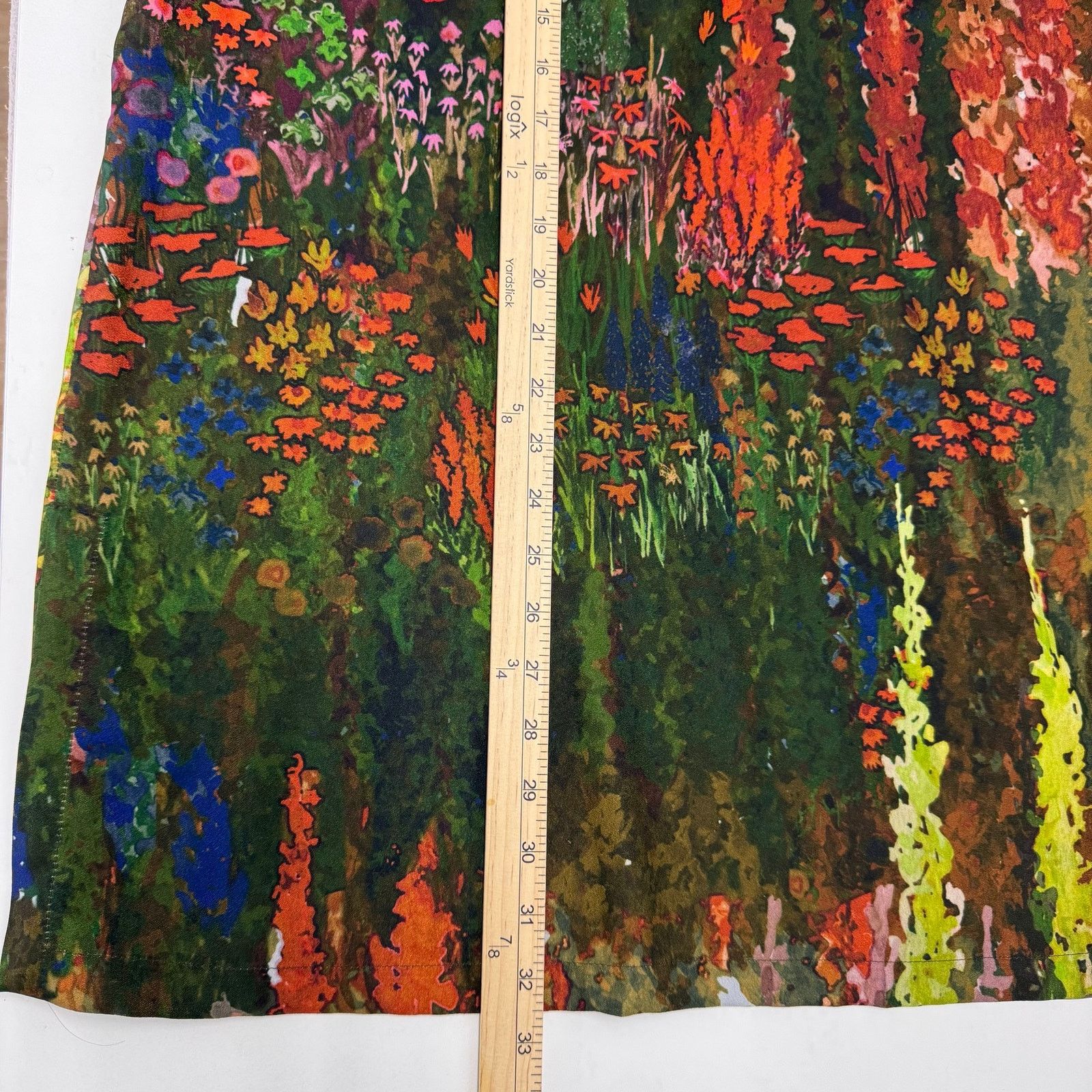 Marina Rinaldi Marina Rinaldi Nature Abstract Long Sleeve Blouse Plus sz 22 Size 3XL / US 20-22 - 7 Thumbnail