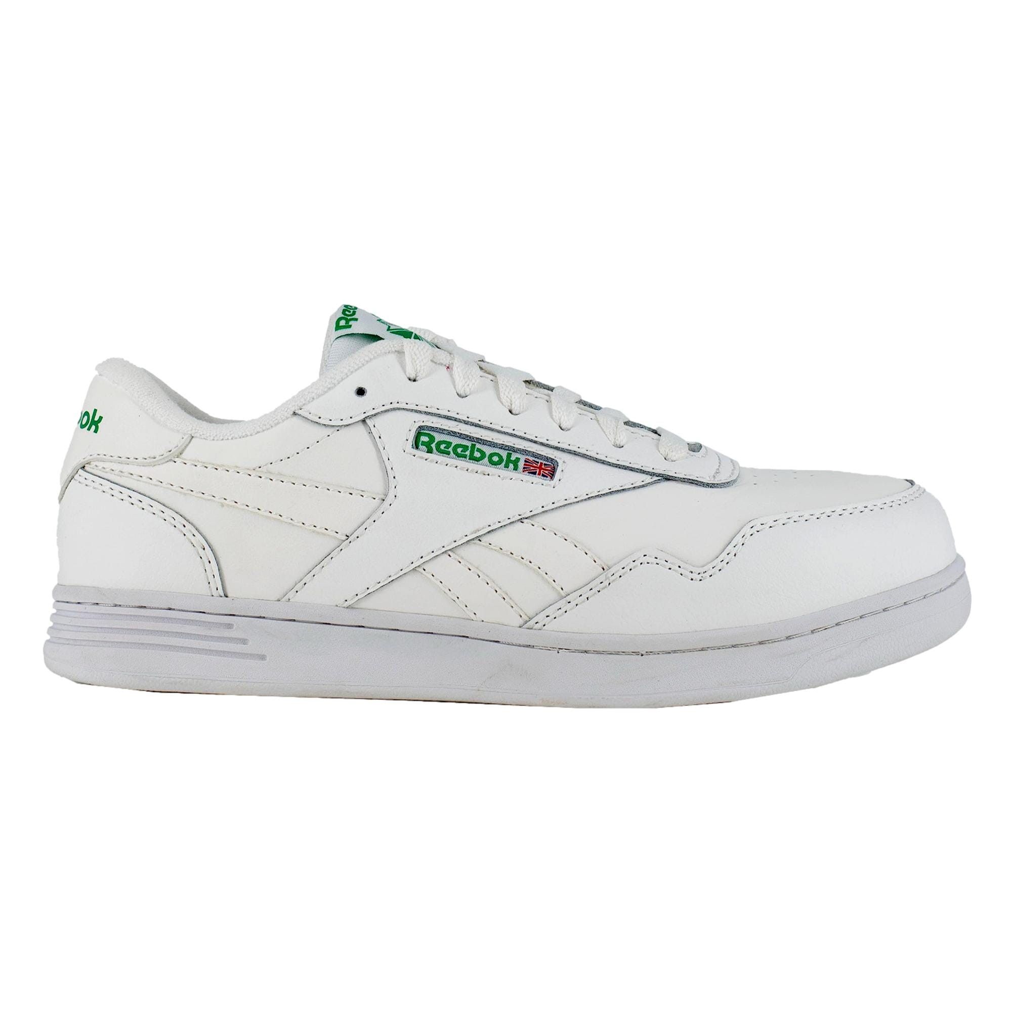 Reebok Club Memt Work EH Comp Toe White / Green RB117 Size US 9.5 / IT 39.5 - 1 Thumbnail