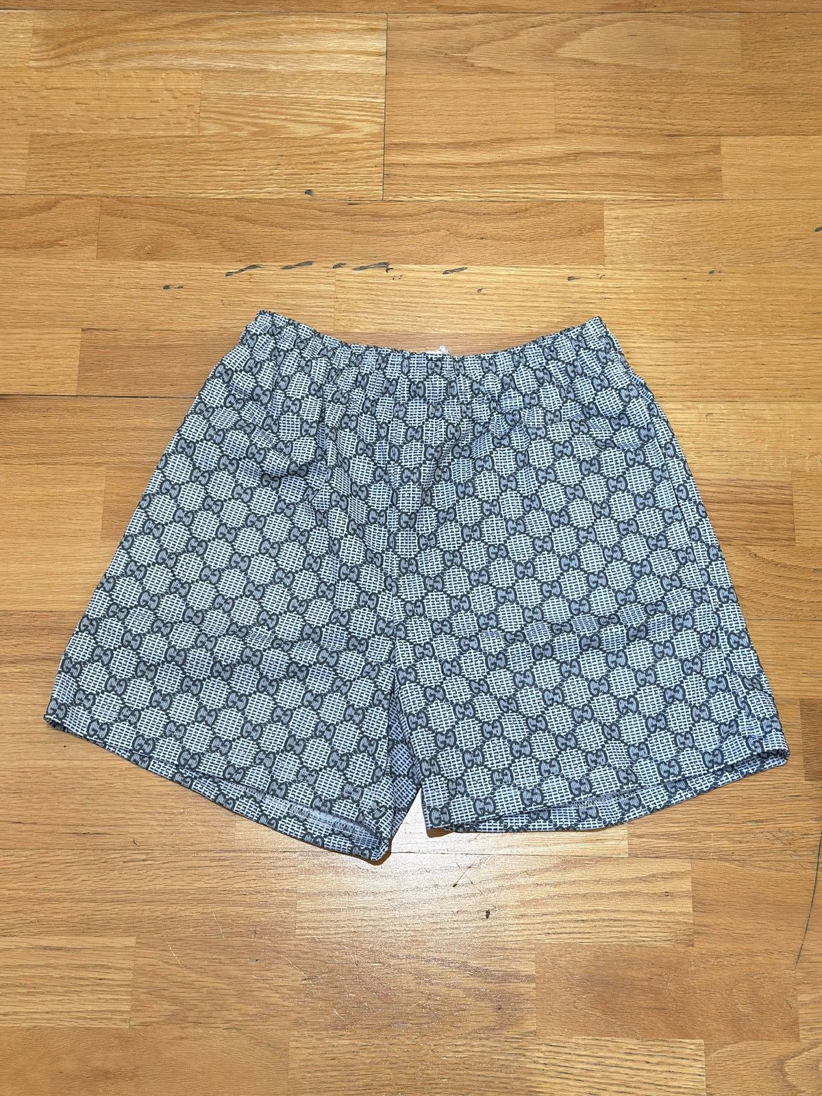 Bravest Studios Bravest Studios Green Gucci Shorts Size Medium Size US 32 / EU 48 - 1 Thumbnail