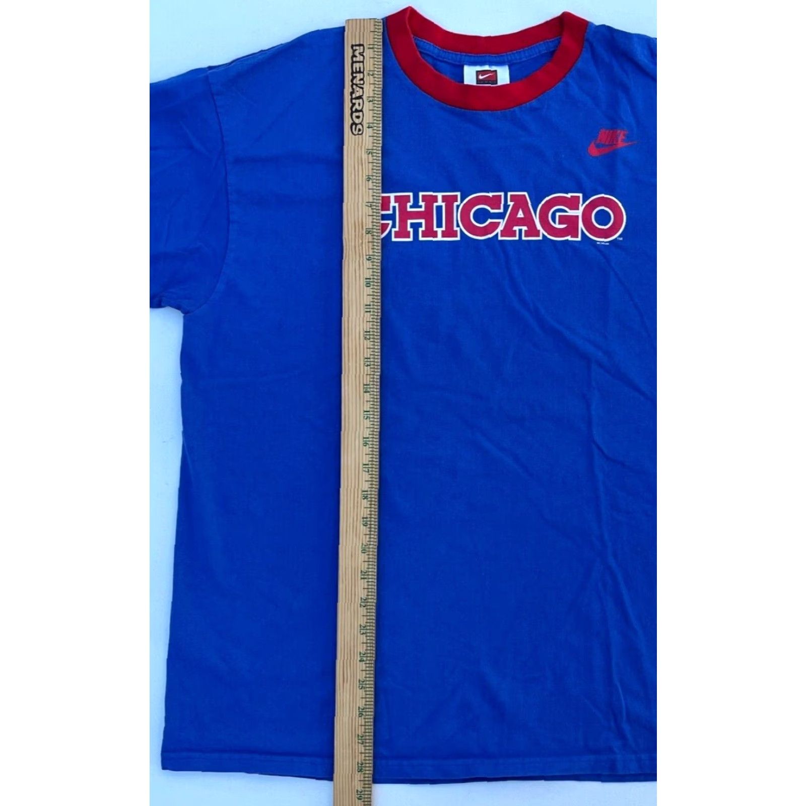 Nike VINTAGE Nike Team Chicago T-Shirt Mens L Blue 2006 Sports Shirt Short Sleeve Crew Neck Size US L / EU 52-54 / 3 - 7 Thumbnail
