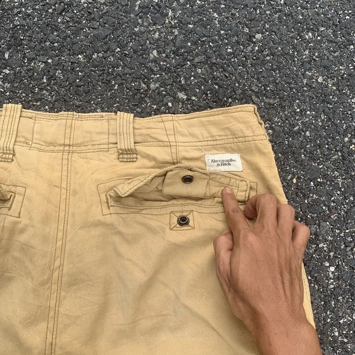 Abercrombie & Fitch 🔥BEST OFFER🔥Tactical Faded Trousers Big Multi Pocket Pants Size US 36 / EU 52 - 17 Thumbnail