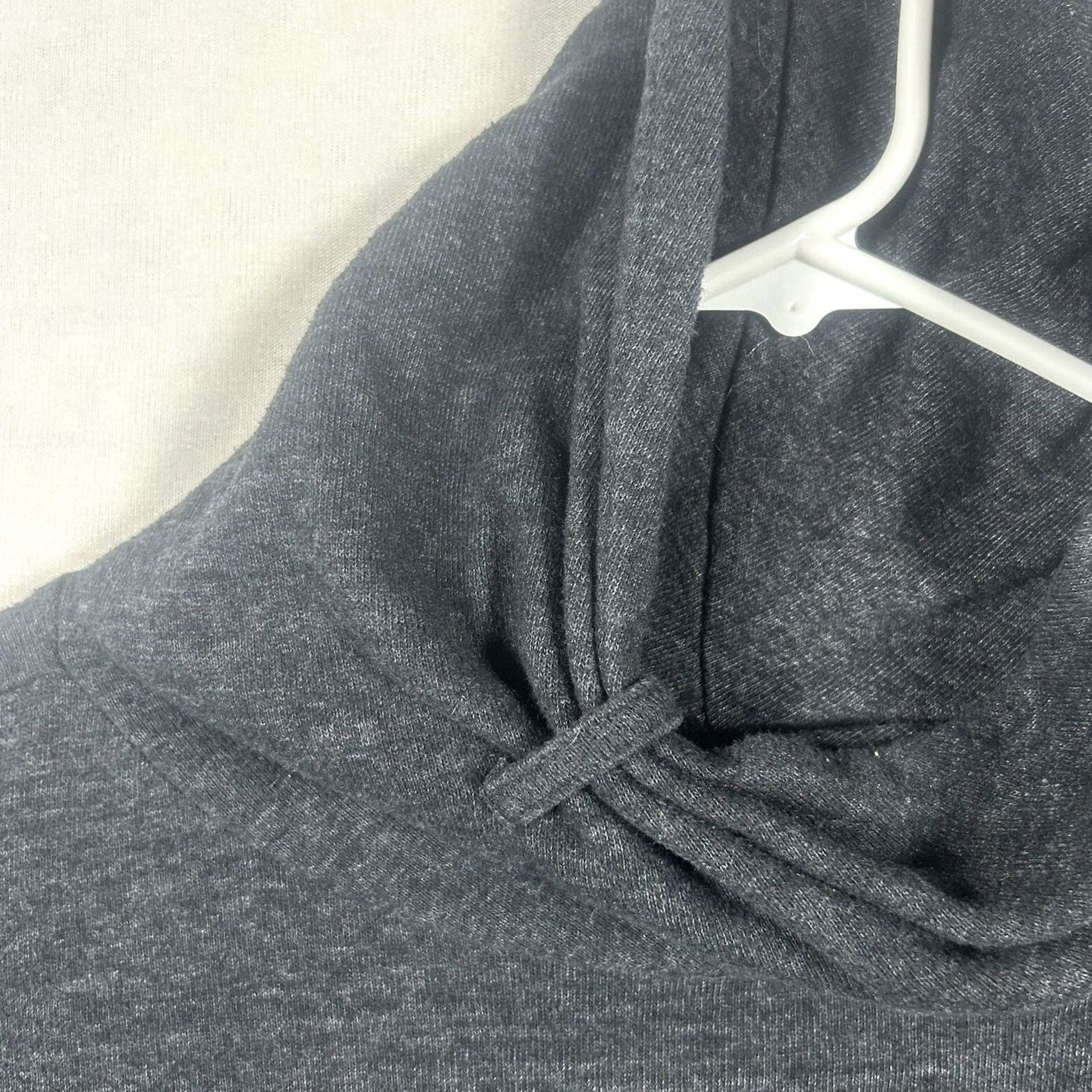 Prana prAna Sweater Women's Large Charcoal Gray Cowl Neck Knit Lightweight Size L / US 10 / IT 46 - 4 Thumbnail