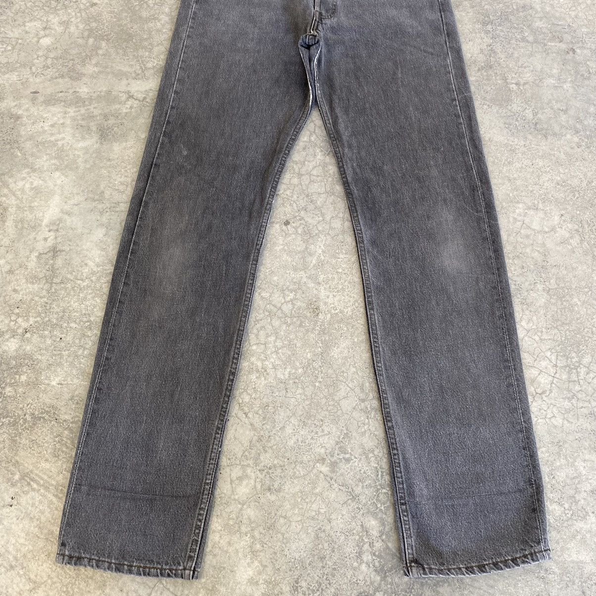 Levi's × Vintage Size 31x33.5 Vintage 1993 Levis 501 Ash Grey Jeans Size US 31 - 4 Thumbnail