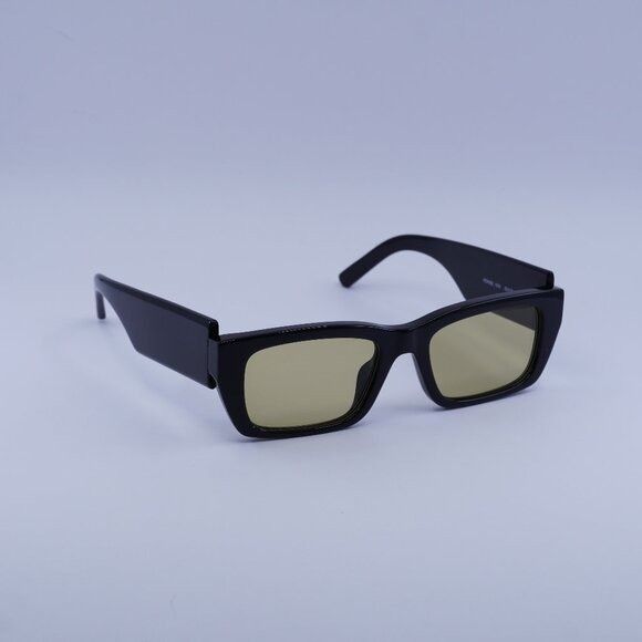 Palm Angels Palm Angels PERI002 PALM 1018 Sunglasses Black Rectangle Size ONE SIZE - 5 Thumbnail