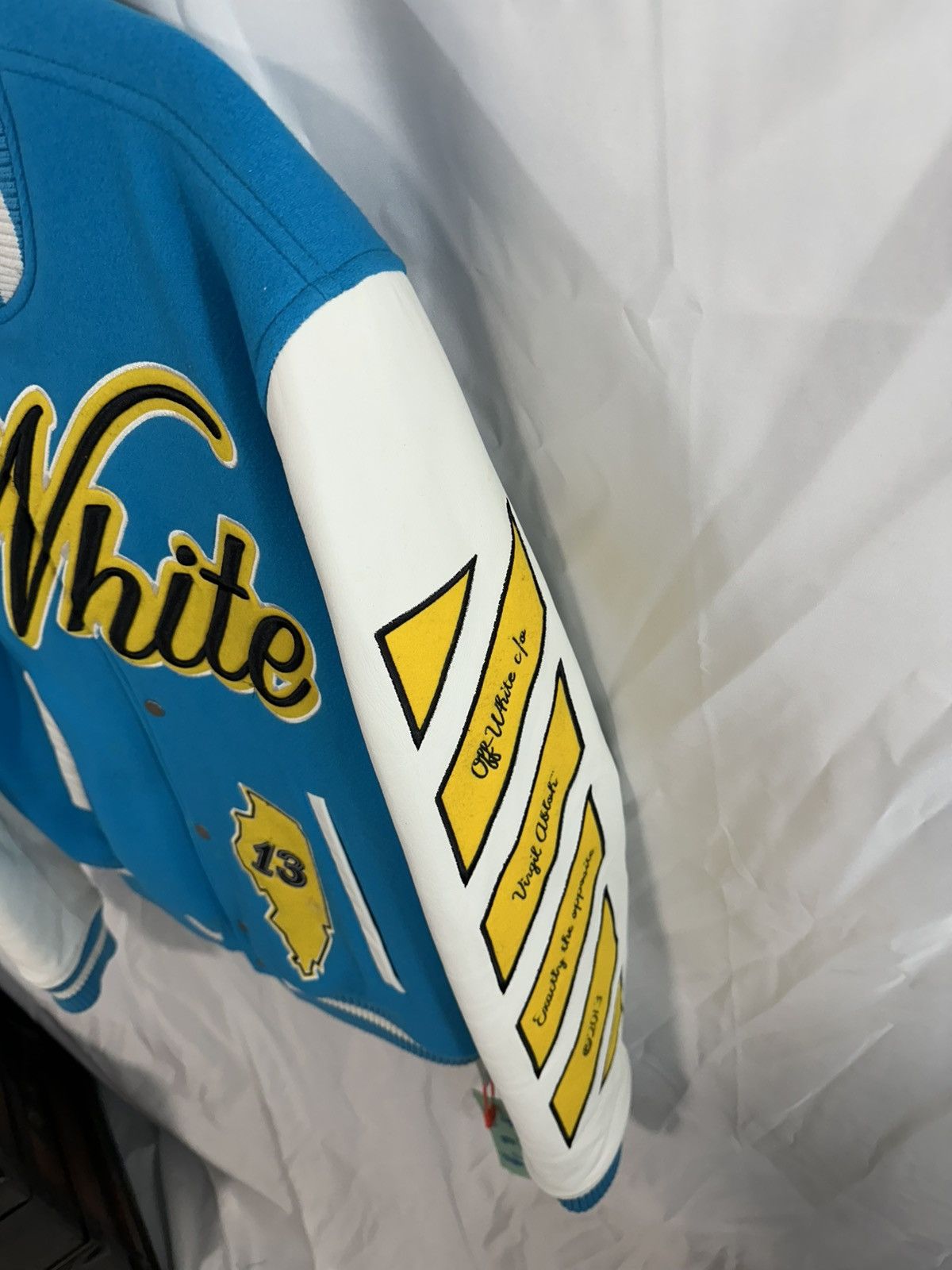 Off-White Off White Varsity Jacket Size US L / EU 52-54 / 3 - 9 Thumbnail