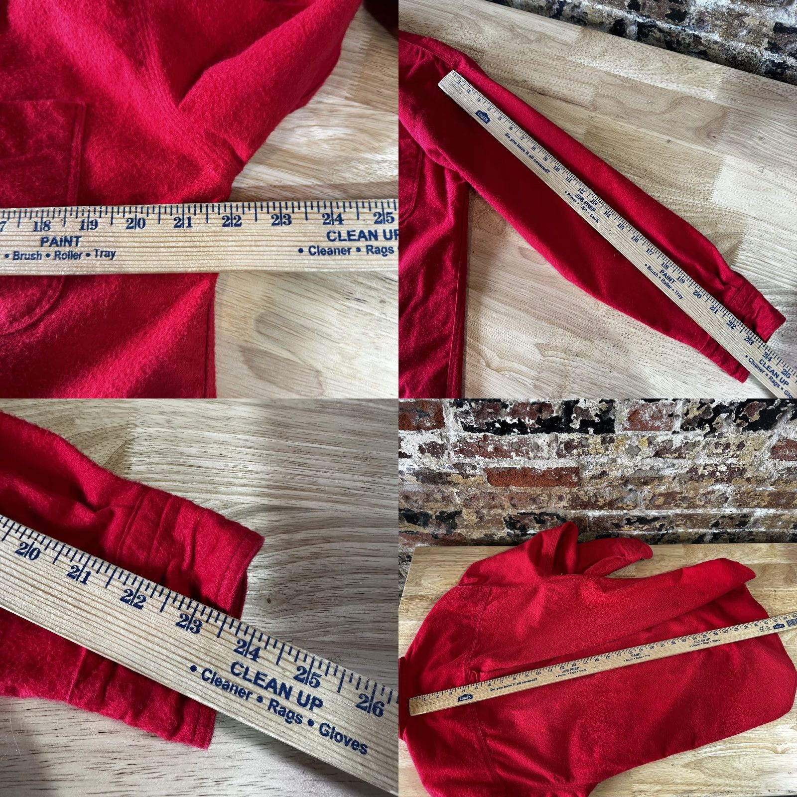 Vintage VINTAGE Woolrich Shirt Mens M Red Heavyweight Flannel Chamois Cotton Button Up Size US M / EU 48-50 / 2 - 8 Thumbnail