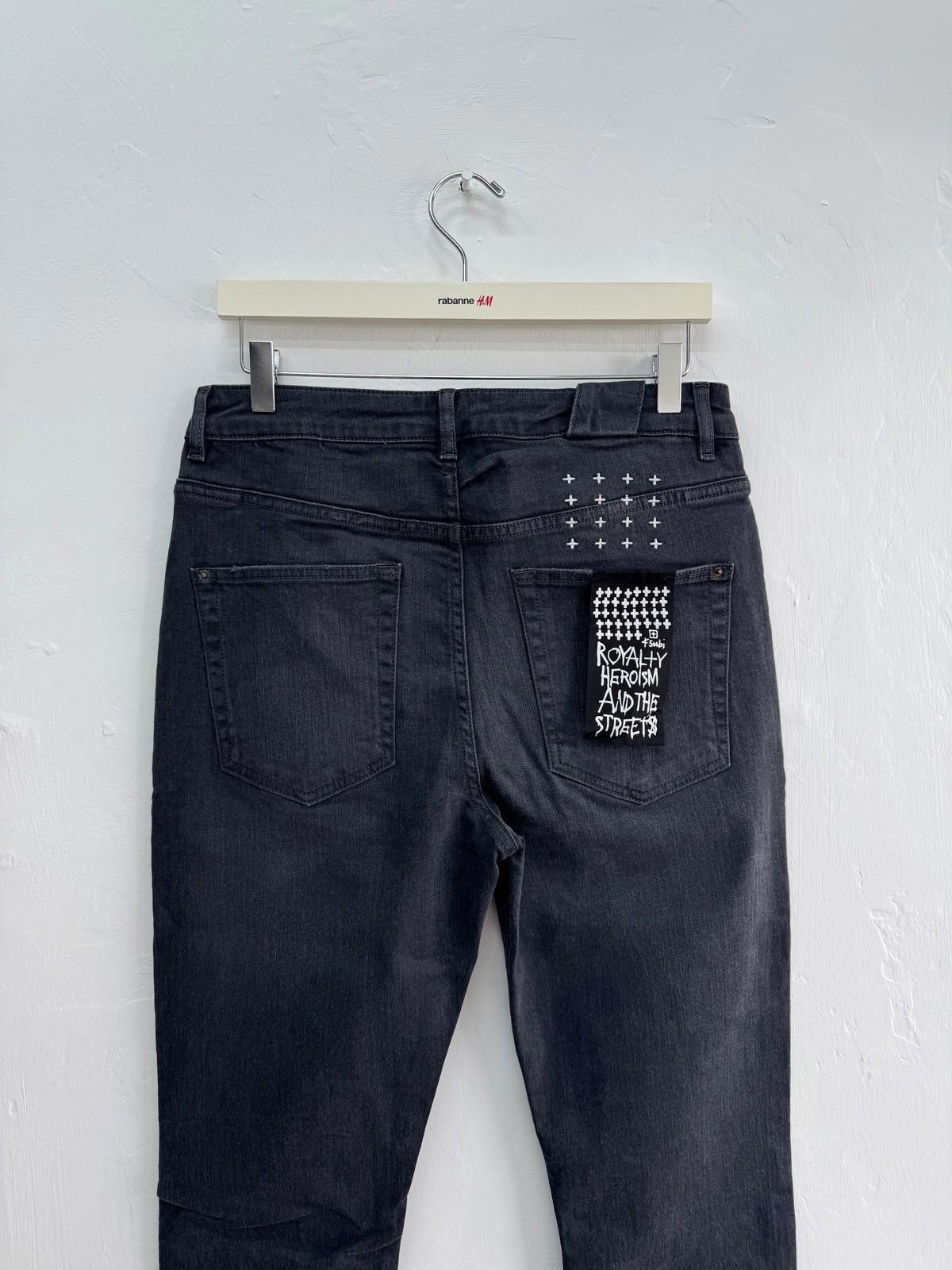 Ksubi new Ksubi mens denim jeans chitch earth faded black grey 32 Size US 32 / EU 48 - 6 Thumbnail