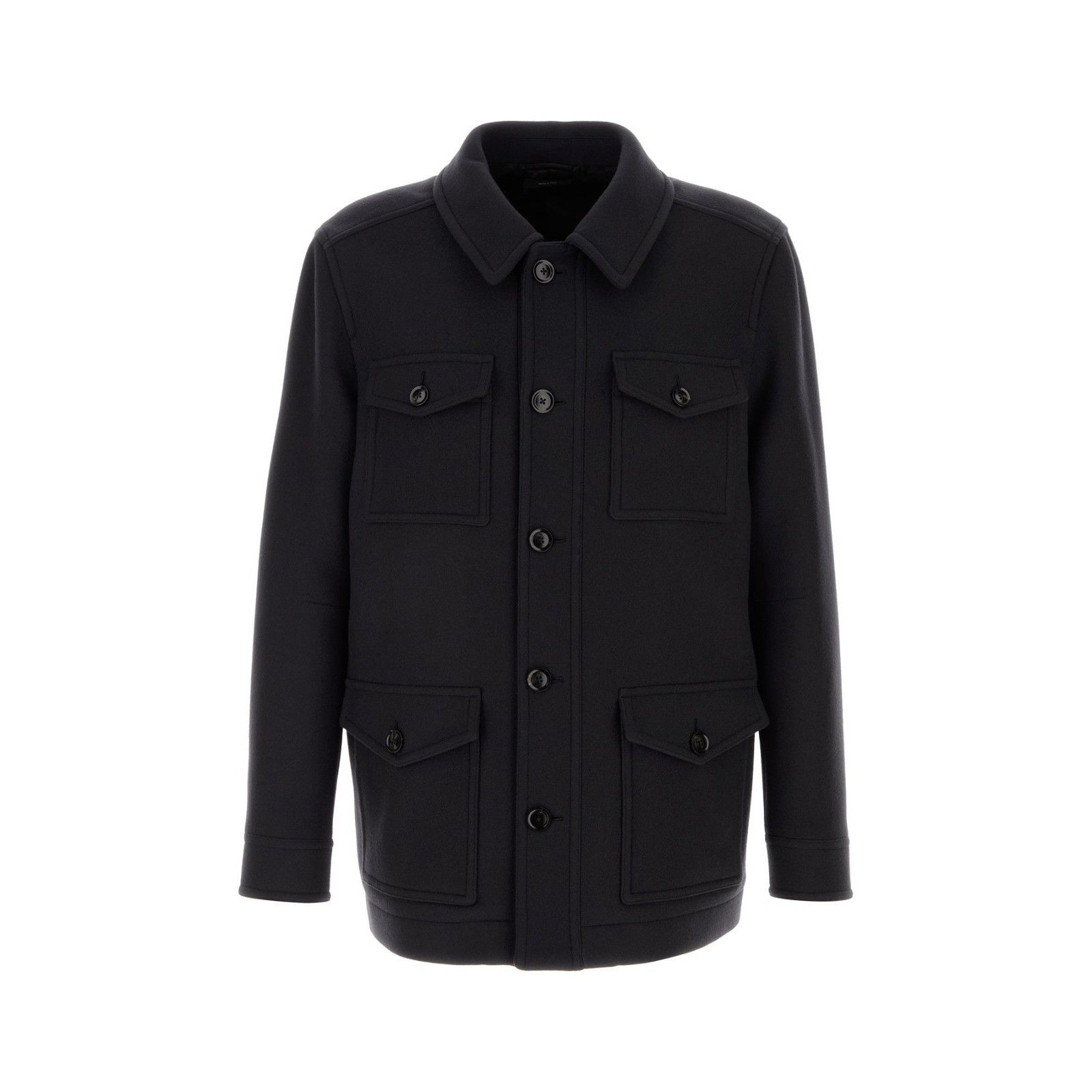 Tom Ford TOM FORD Midnight Blue Wool Jacket New & Authentic (Men's si Size US XL / EU 56 / 4 - 1 Thumbnail