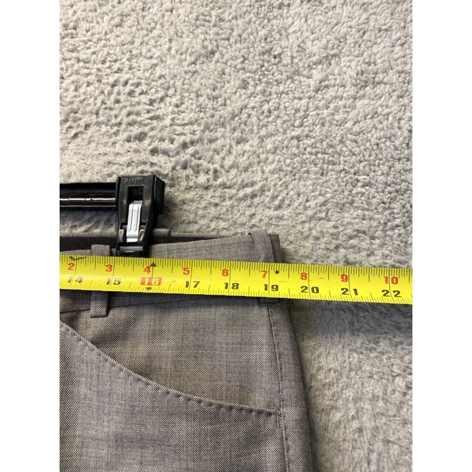 Vintage Tom James Executive Collection Dress Pants Men 38x30 Gray Wool / 0403 Beltless? Size US 38 / EU 54 - 7 Thumbnail