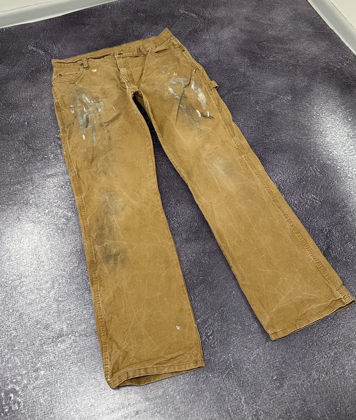 Dickies Vintage Dickies Y2K Work Distressed Hype Baggy Pants Jeans Size US 36 / EU 52 - 9 Thumbnail