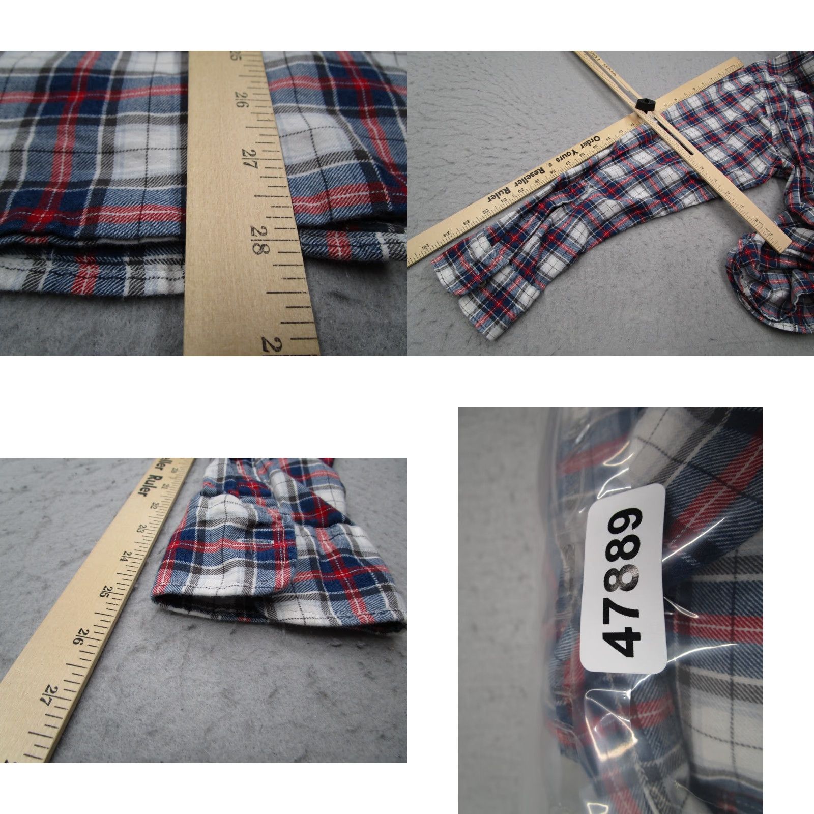 Faherty Faherty Shirt Mens XL Red Check Lightweight Flannel Cotton Long Sleeve Button-Up Casual Workwear Mens Size US XL / EU 56 / 4 - 8 Thumbnail