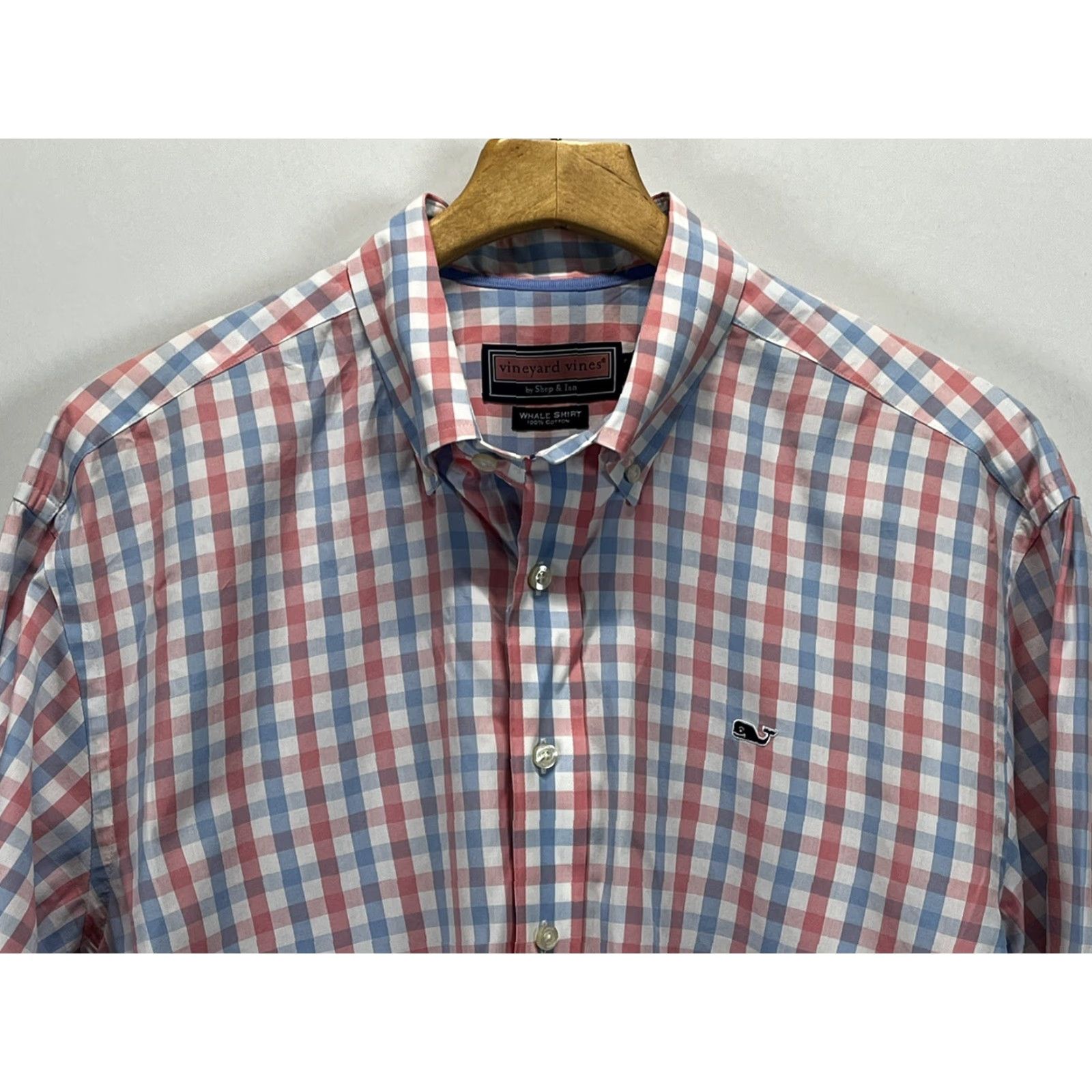Vineyard Vines Vineyard Vines Whale Shirt Button-Down L Men Check Preppy VGUC Multicolor Cotton Shirt Size US L / EU 52-54 / 3 - 3 Thumbnail
