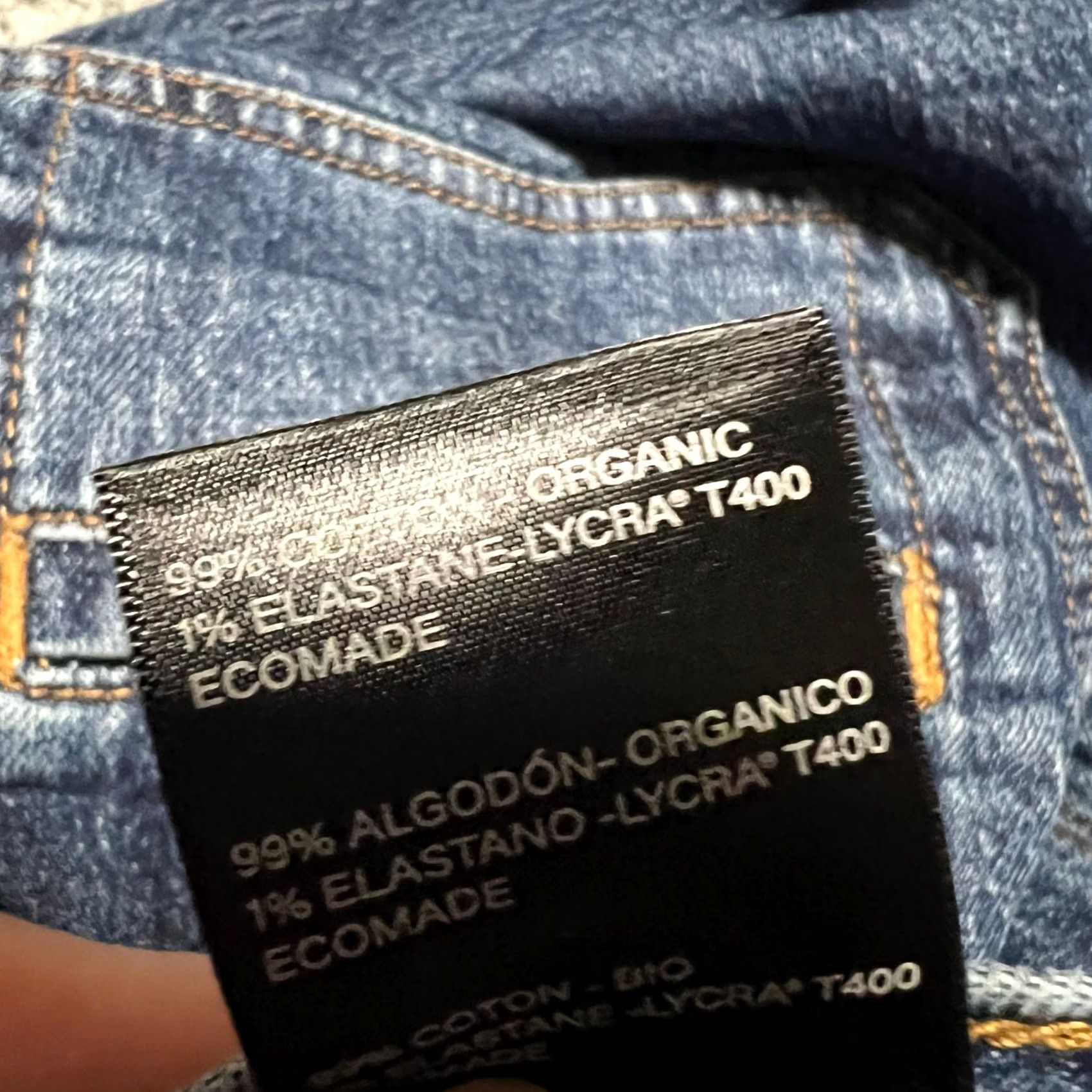 Vintage VINTAGE Seventy Mochi Queenie Jeans Womens 29 Flare High Rise Blue Denim 30x30 Womens Size 29" - 6 Thumbnail