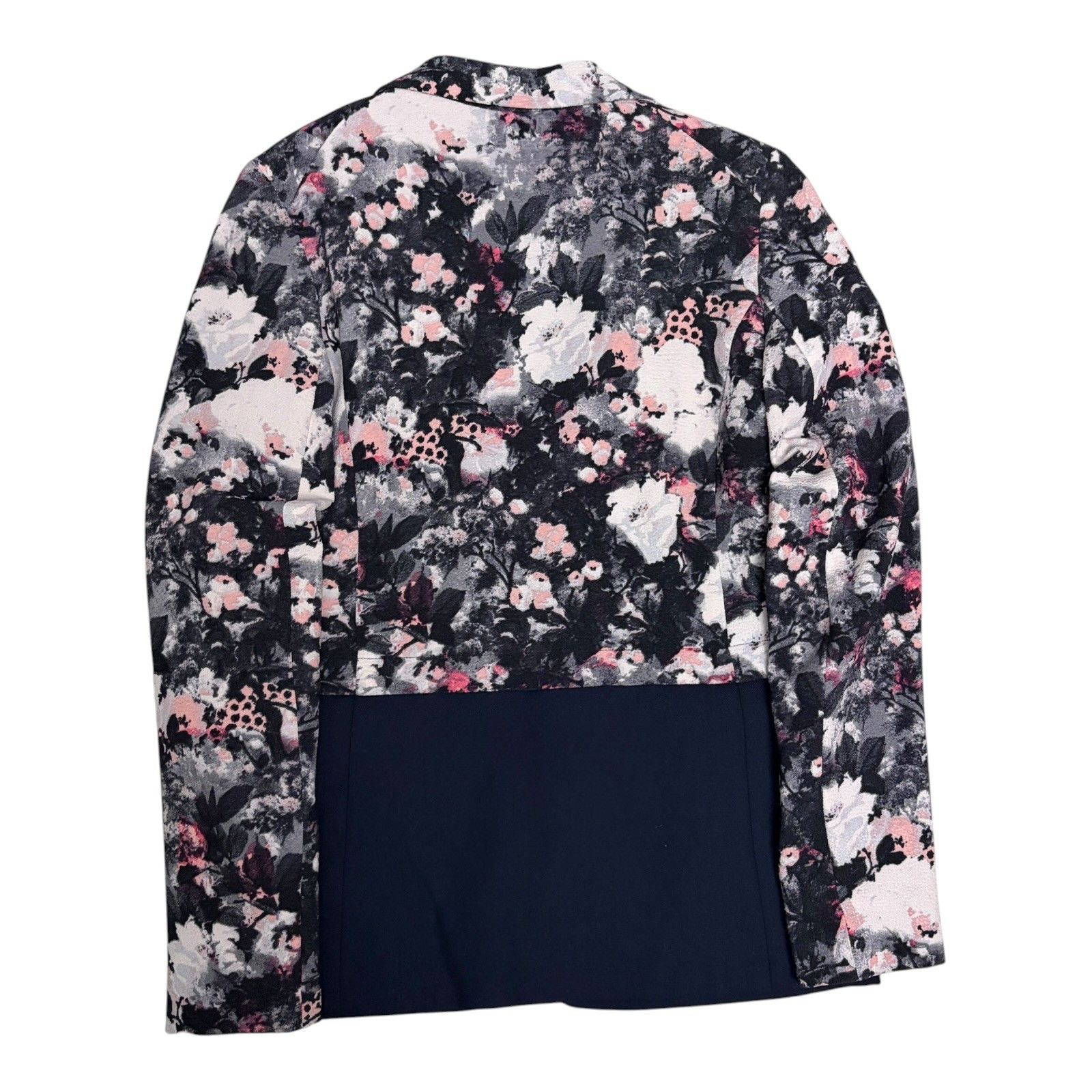 CLUB MONACO Blazer Jacket Floral Open Front Business Coat 0