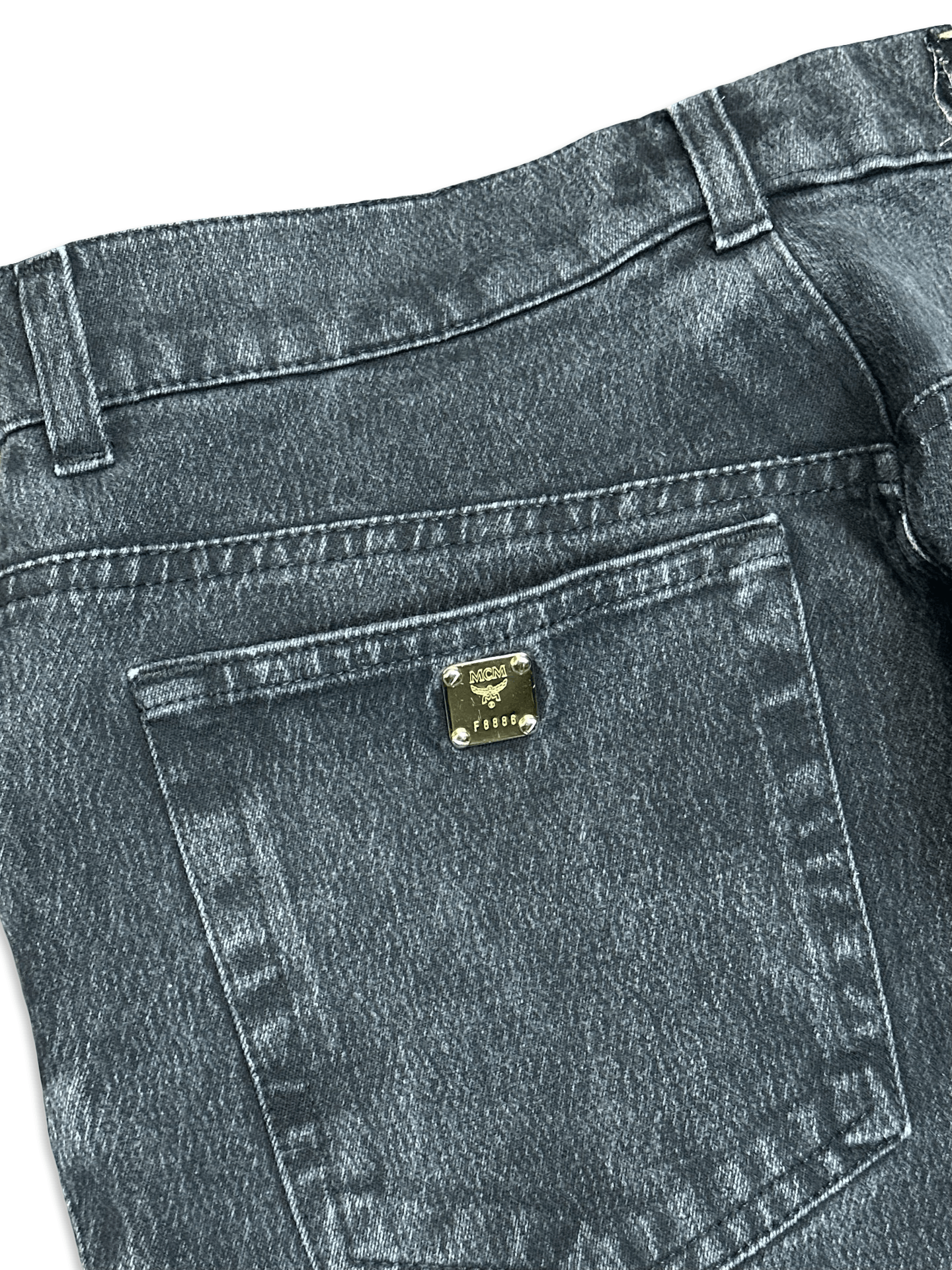 MCM MCM vintage iron logo slim skinny jeans Size 30" / US 8 / IT 44 - 7 Thumbnail