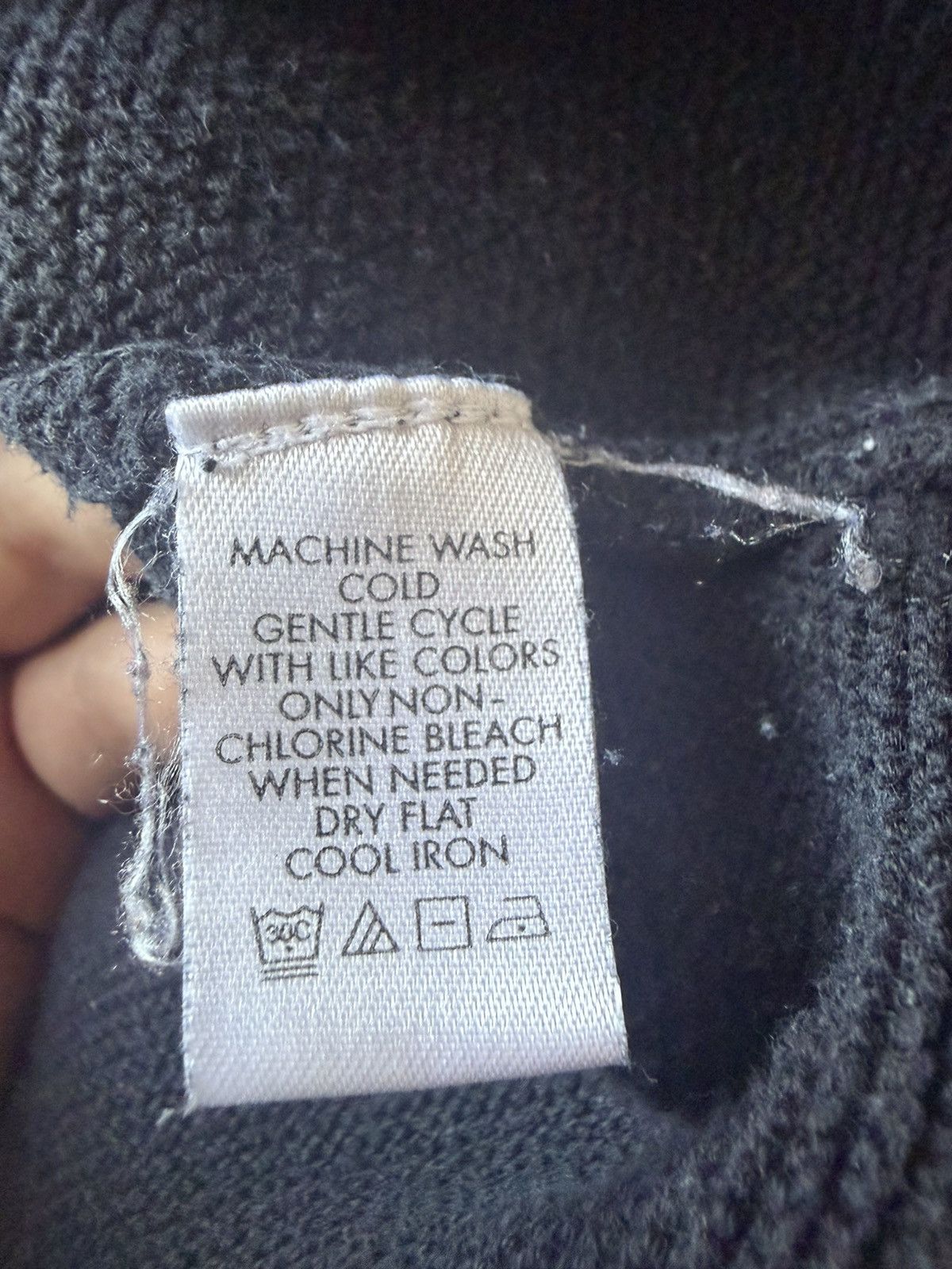 Calvin Klein Vintage black Calvin Klein pima cotton sweater Size US M / EU 48-50 / 2 - 6 Thumbnail