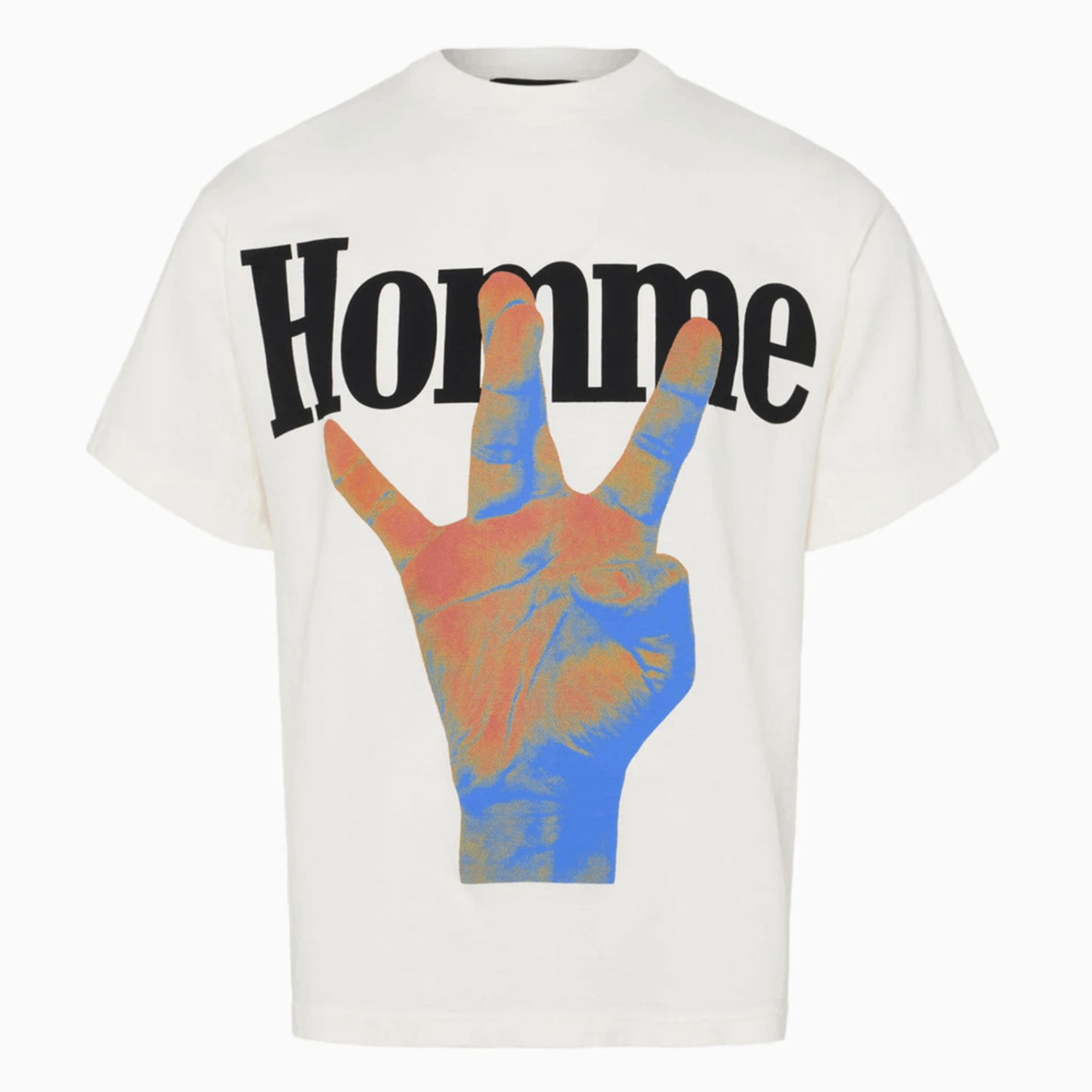 Homme + Femme La Men's Twisted Fingers T Shirt With Infrared Size US L / EU 52-54 / 3 - 1 Thumbnail