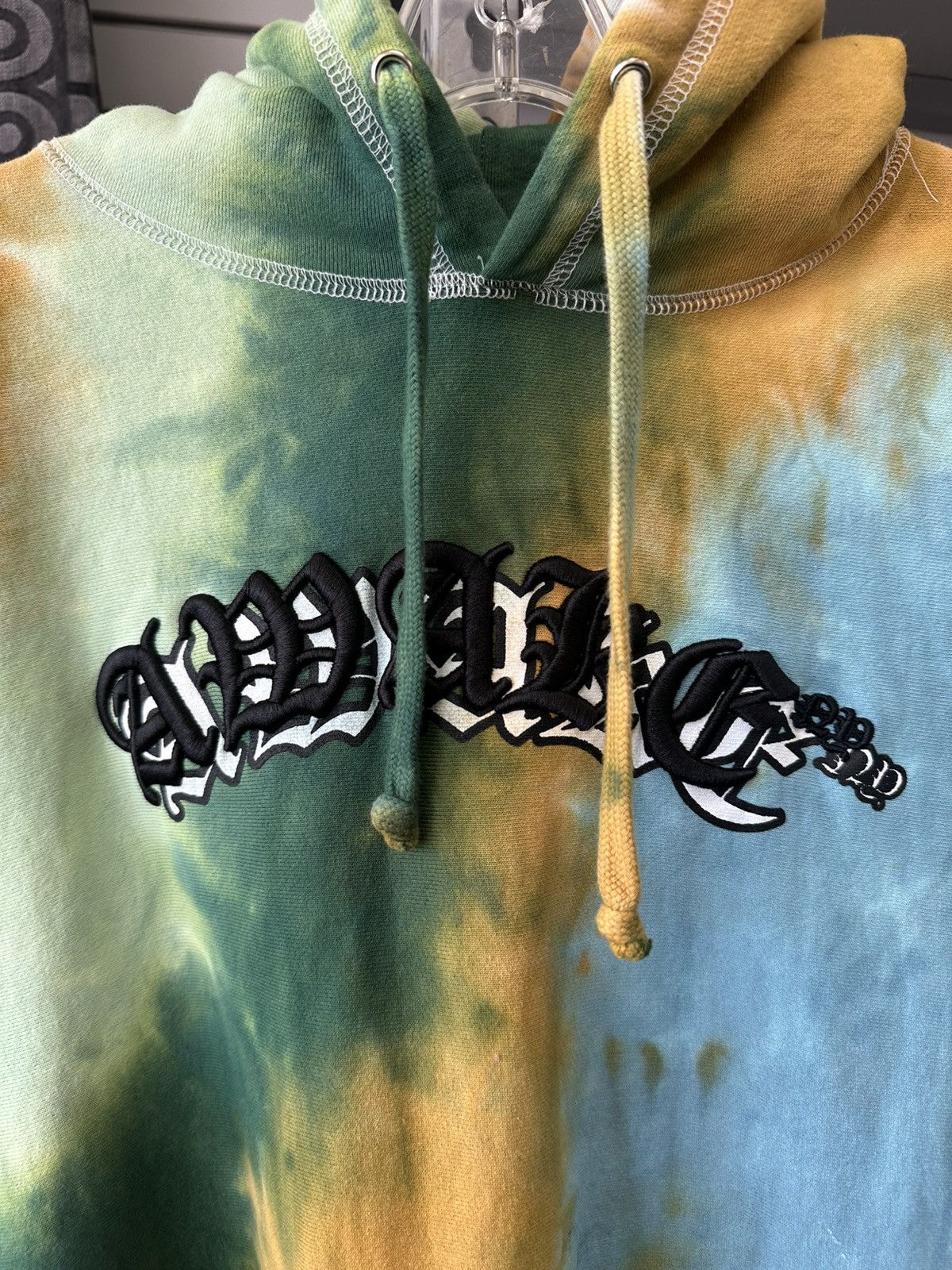 Awake NY awake ny tie dye hoodie large green blue yellow Size US L / EU 52-54 / 3 - 2 Thumbnail