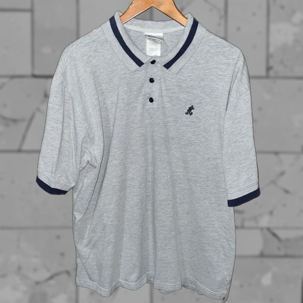 Vintage VINTAGE Disneyland Resort Gray Polo Shirt Mens XL Size US XL / EU 56 / 4 - 1 Thumbnail