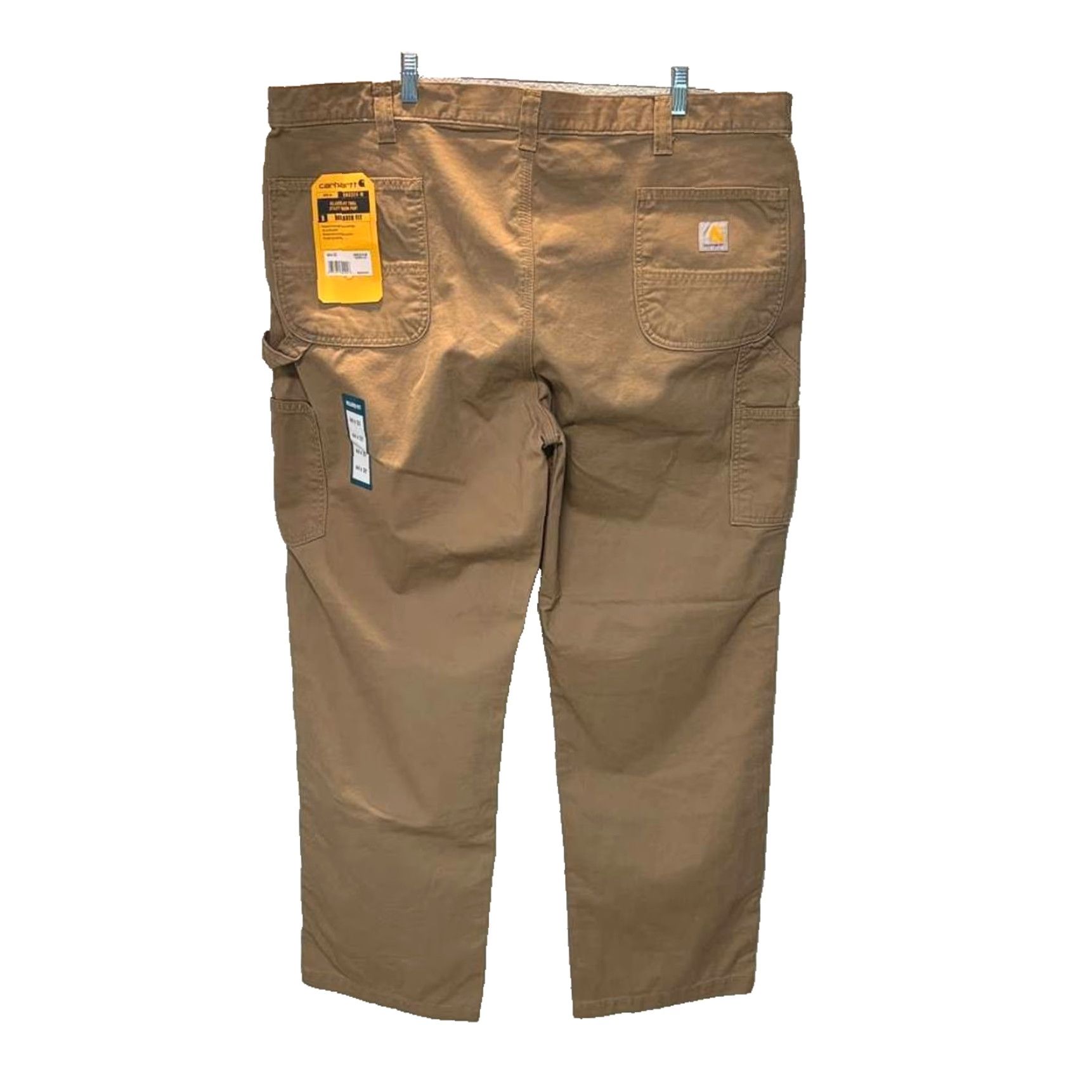 Carhartt Carhartt Pants Mens 44x32 Brown Relaxed Fit Twill Utility Carpenter 5-Pocket Design NWT Size US 44 / EU 60 - 2 Thumbnail