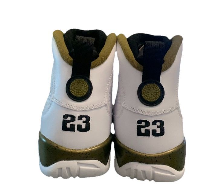 Jordan Brand Air Jordan 9 Retro Statue White Black Green 2015 Sz 12 Size US 12 / EU 45 - 5 Thumbnail