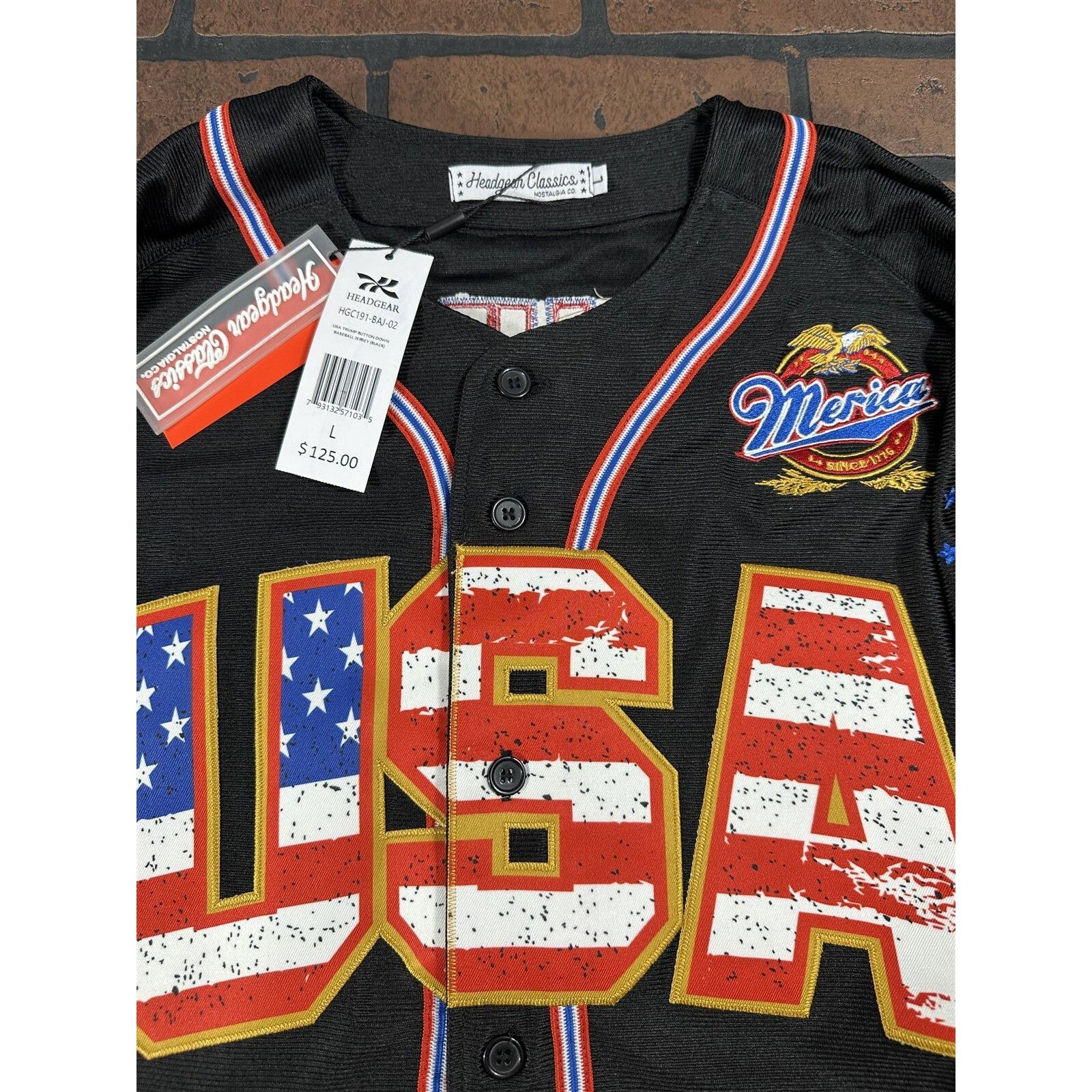 Other TRUMP USA #45 Baseball Jersey ~Never Worn~ M L XL XXL Size US L / EU 52-54 / 3 - 6 Thumbnail