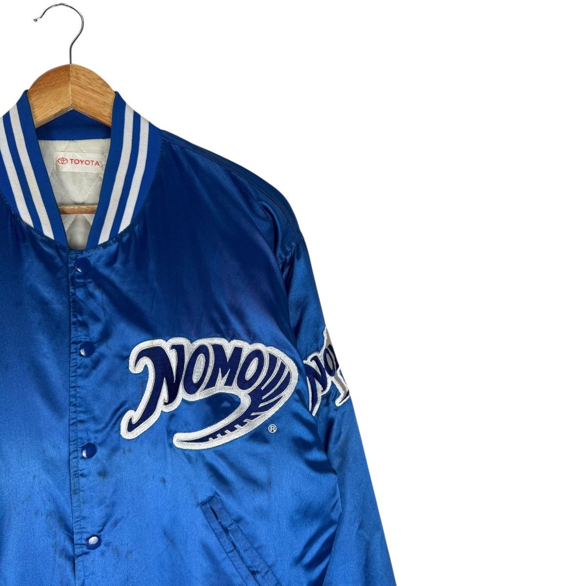 Vintage 🌟90s HIDEO NOMO BASEBALL TOYOTA VARSITY JACKET Size US S / EU 44-46 / 1 - 4 Thumbnail