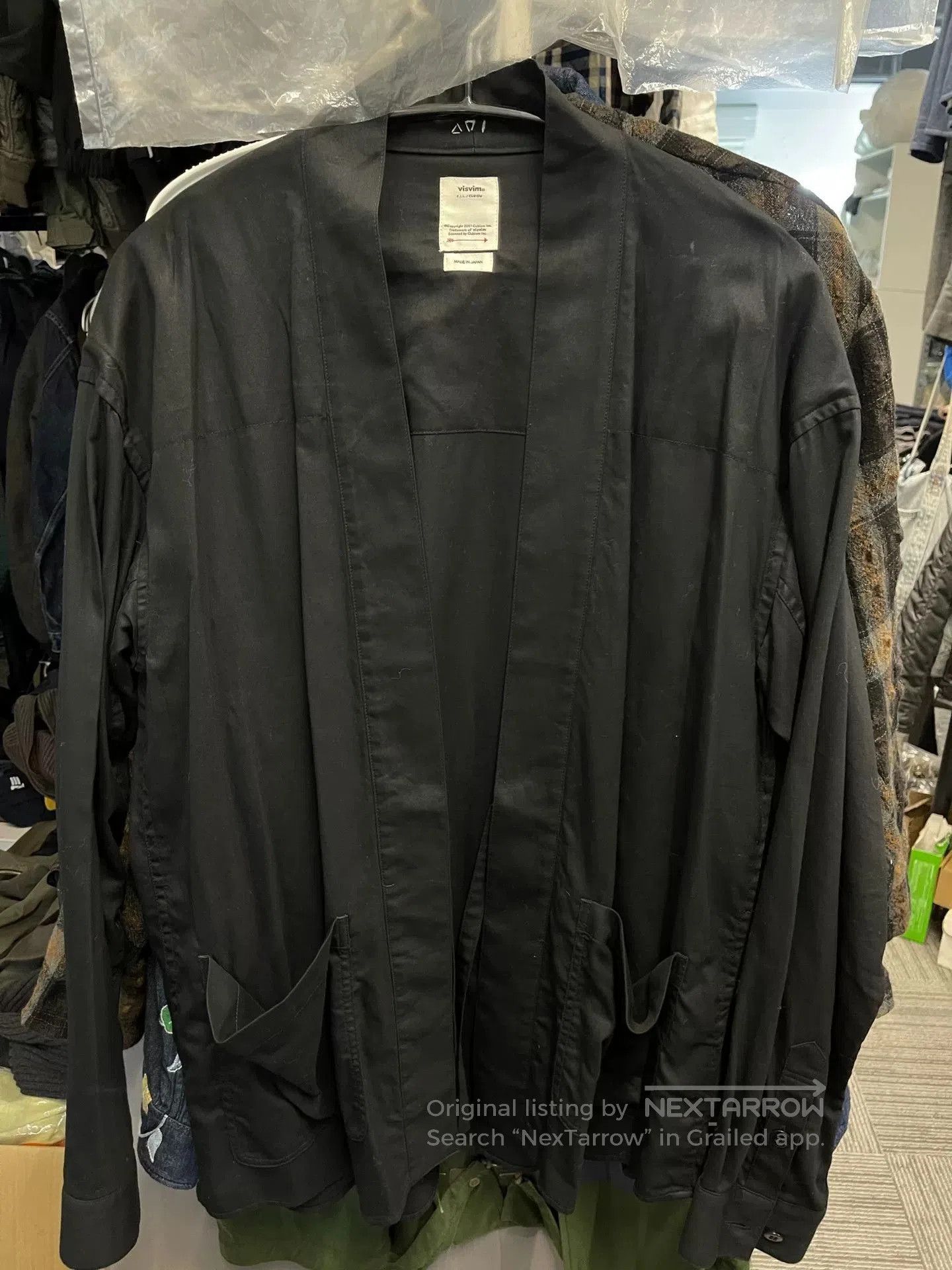 Visvim Visvim Black Robe Shirt. Size US XXL / EU 58 / 5 - 1 Thumbnail