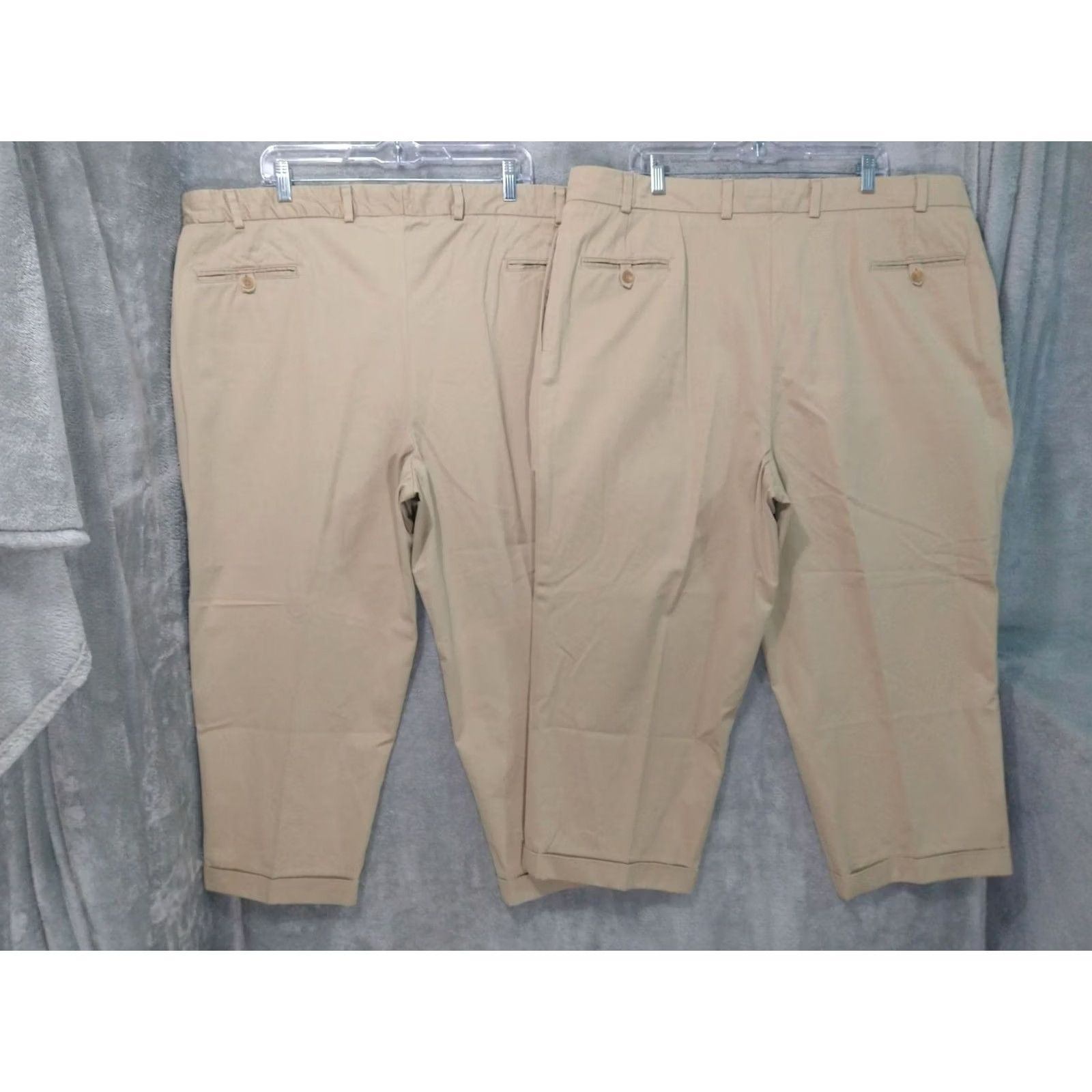 Bills Khakis Bills Khakis Pants Mens 44 x 23 Beige Chino M2P Pleated Twill Cotton Lot of 4 Pants Size US 44 / EU 60 - 5 Thumbnail