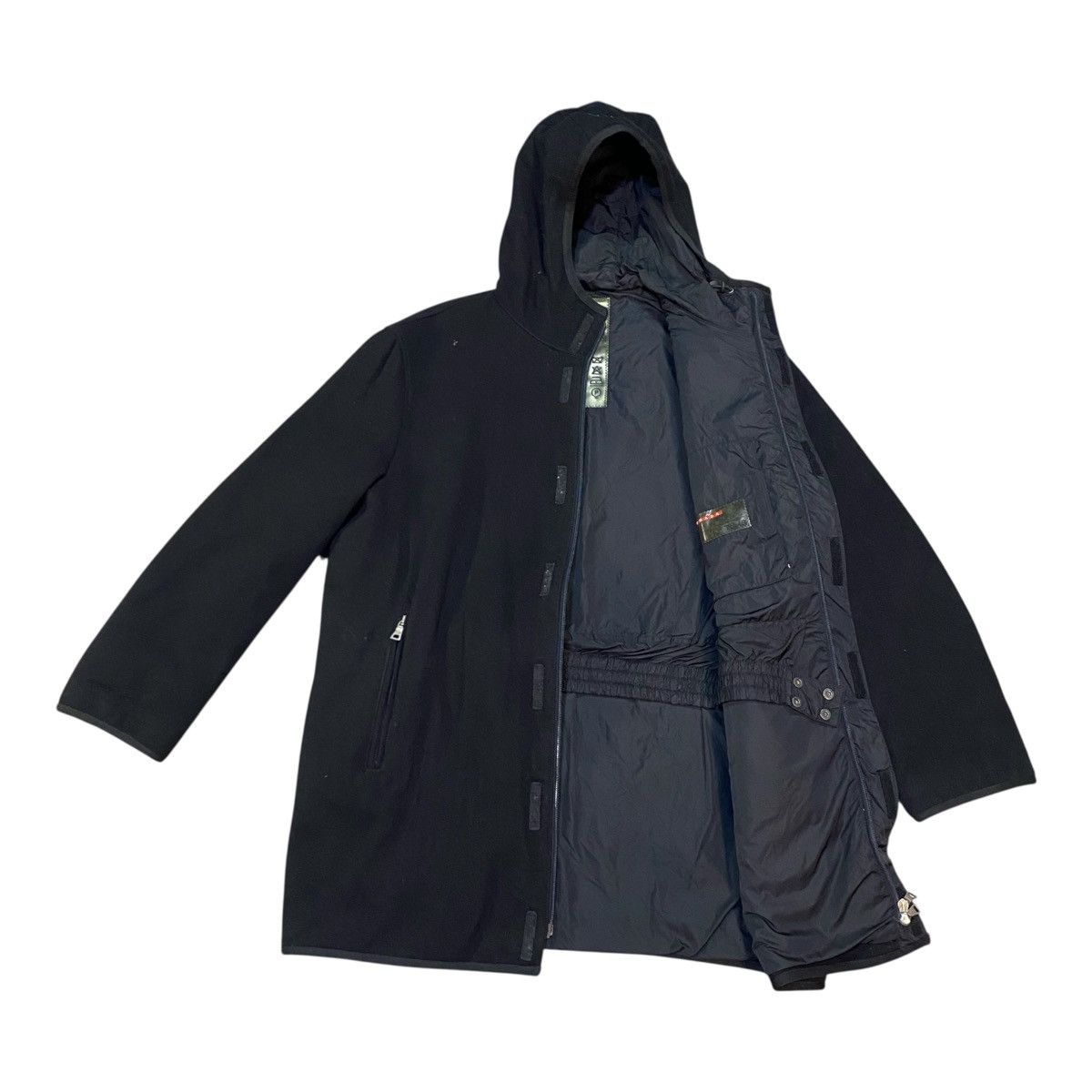 Prada Prada Milano Wool Hoodie Jacket Size US M / EU 48-50 / 2 - 2 Thumbnail