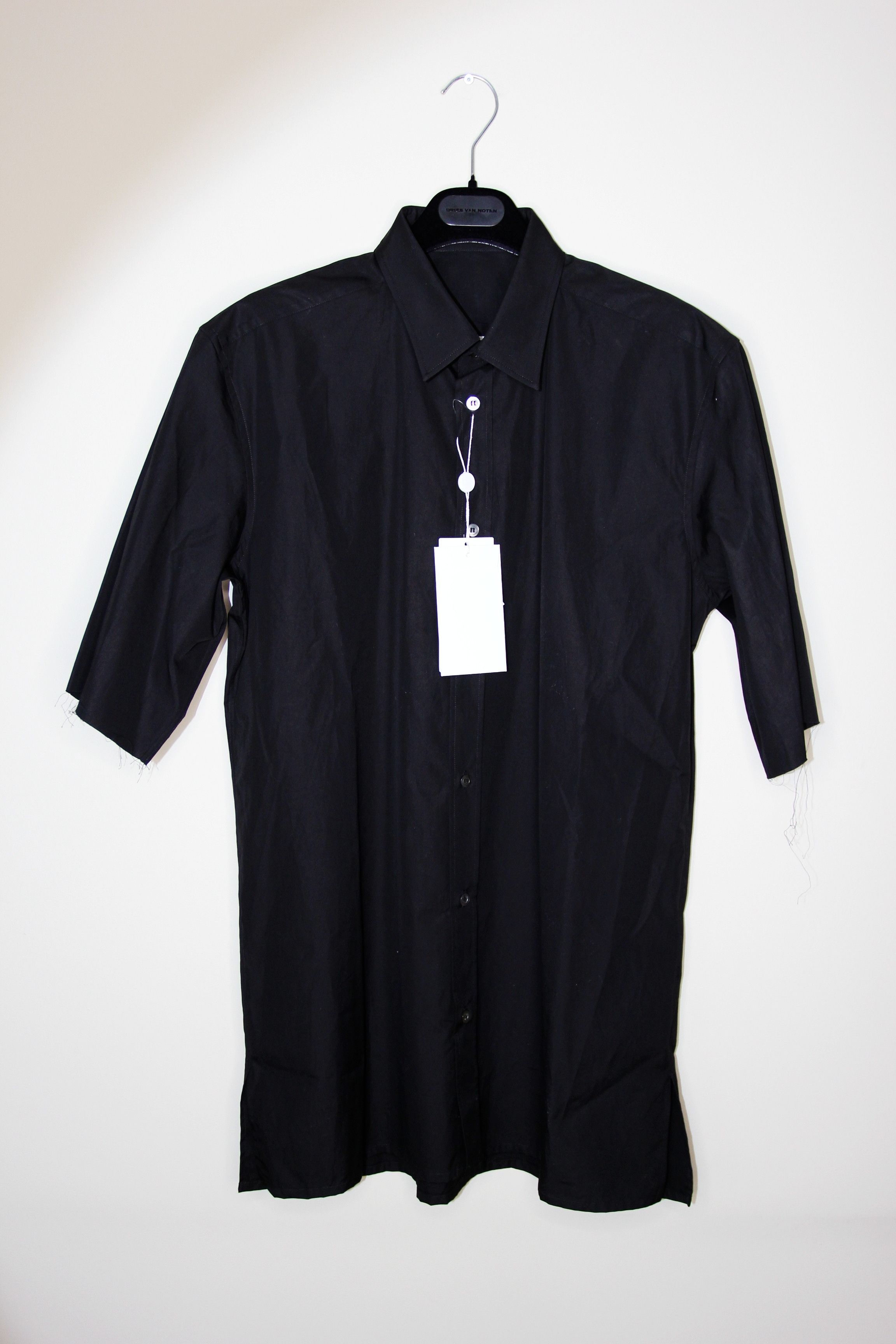 Maison Margiela BNWT AW23 MAISON MARGIELA FOUR STITCH SHORT SLEEVE SHIRT 41 Size US M / EU 48-50 / 2 - 2 Thumbnail