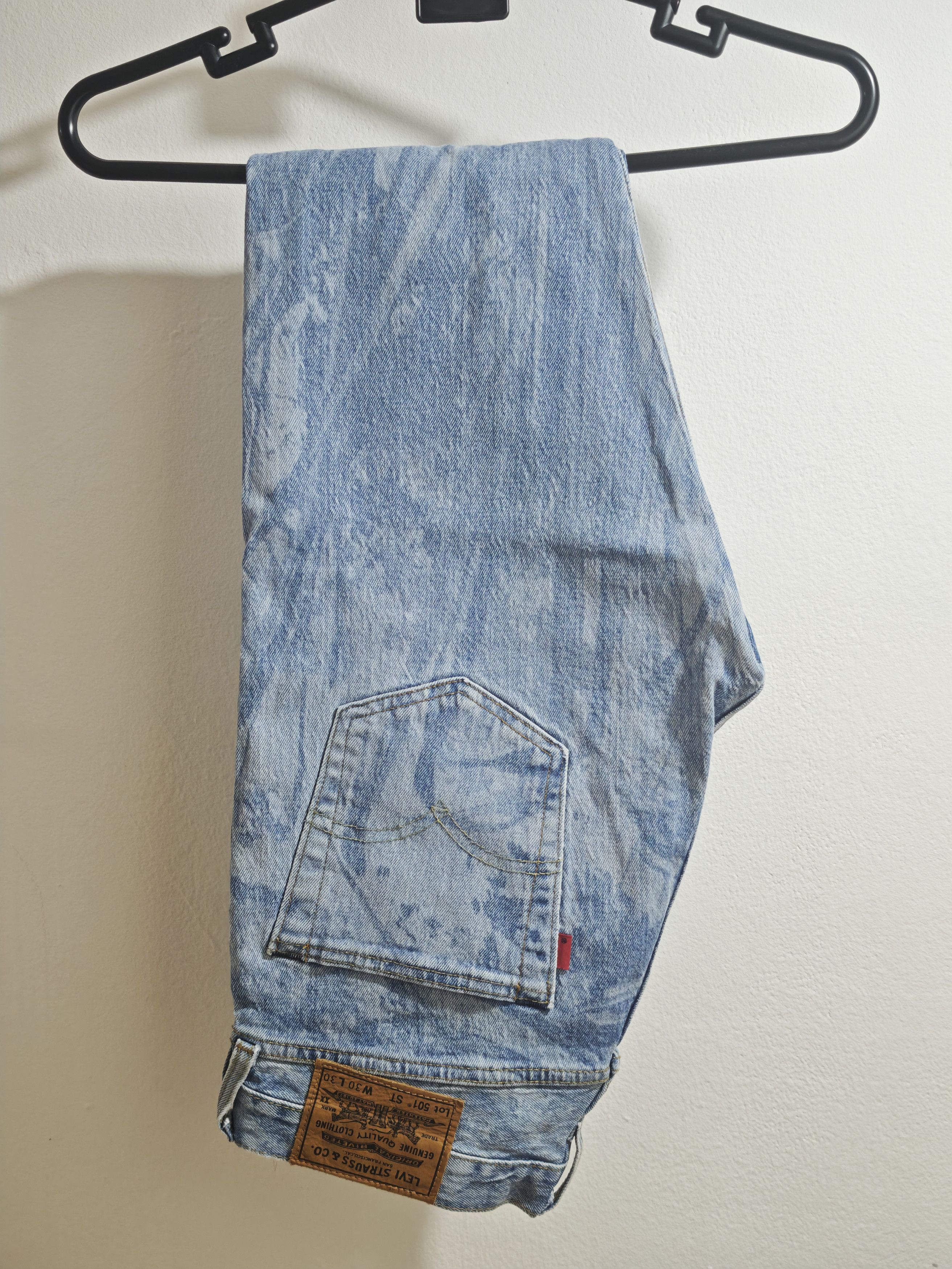 Levi's Levi's & Justin Timberlake 501st Jeans Fresh Leaves Size US 30 / EU 46 - 4 Thumbnail