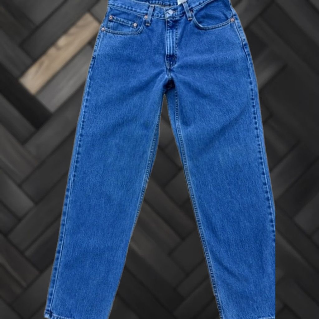 Levi's Levi's 550 Relaxed Fit Jeans Men Dark Wash 33x30 Size US 33 - 1 Thumbnail