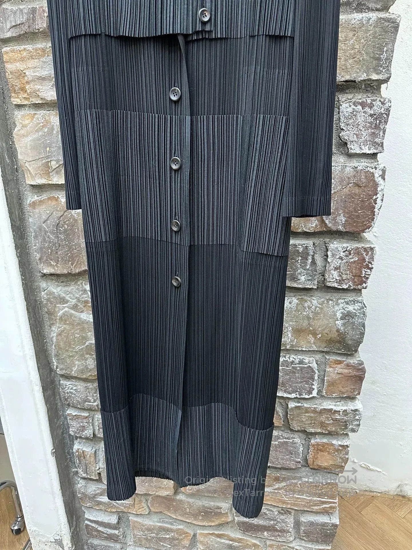 Issey Miyake Issey Miyake Pleated Panel Coat Size M. Size M / US 6-8 / IT 42-44 - 4 Thumbnail