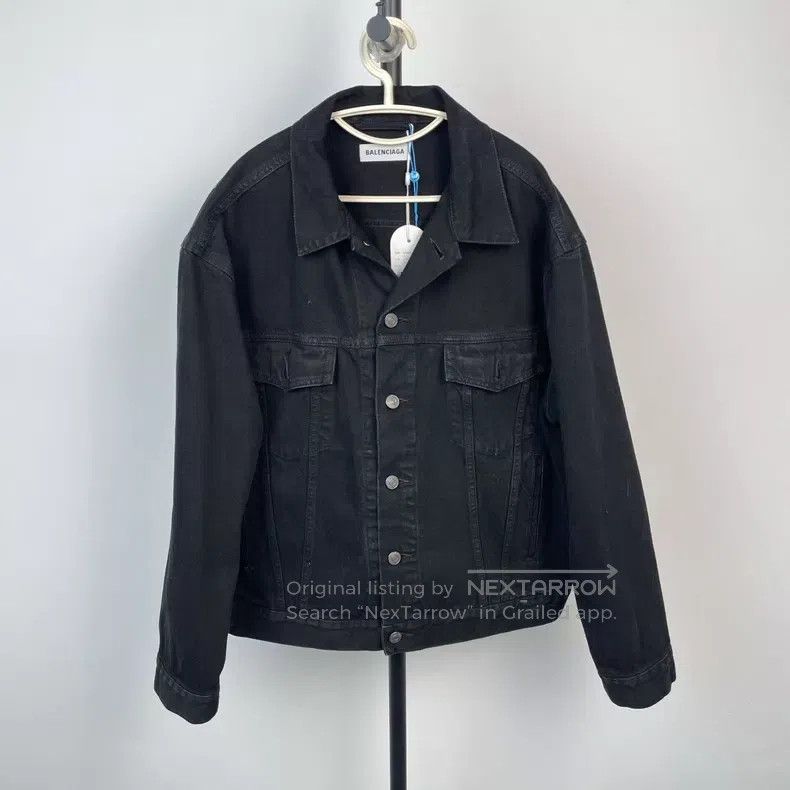 Balenciaga Balenciaga Denim Jacket Size XS / US 0-2 / IT 36-38 - 1 Thumbnail